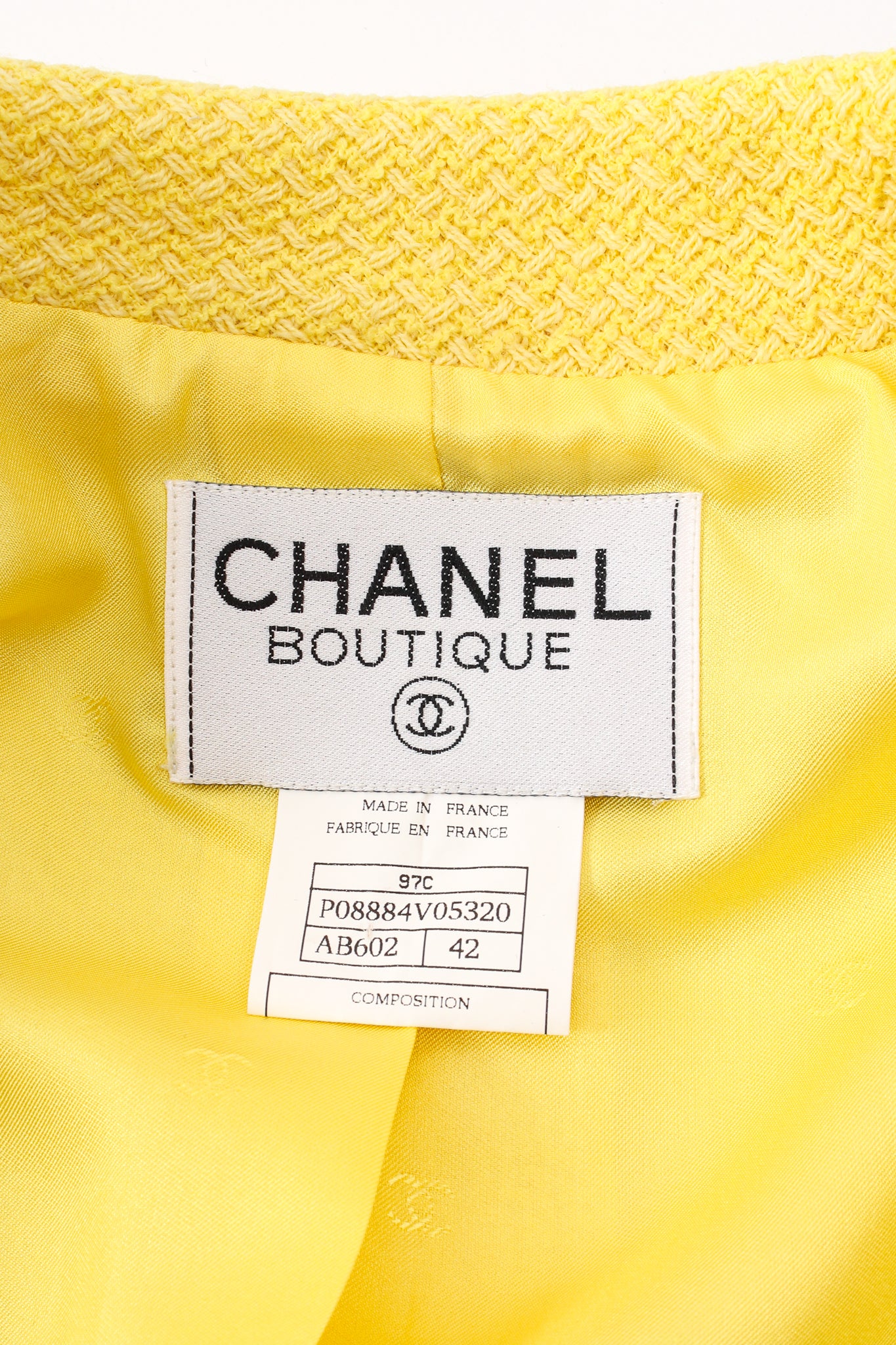 Tweed Shrunken Jacket - Image 15