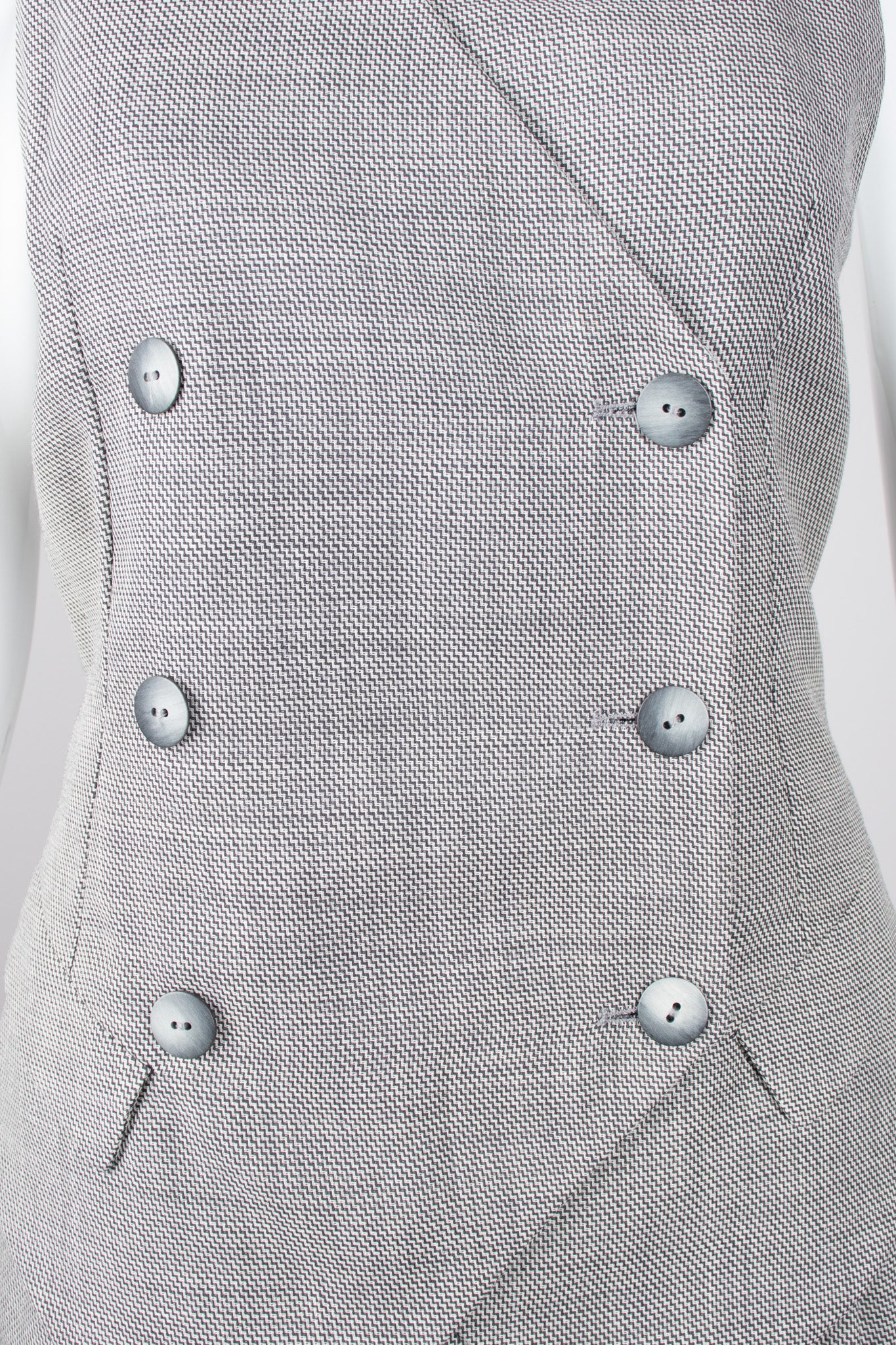 Tweed Vest & Pant Suit Set - Image 7