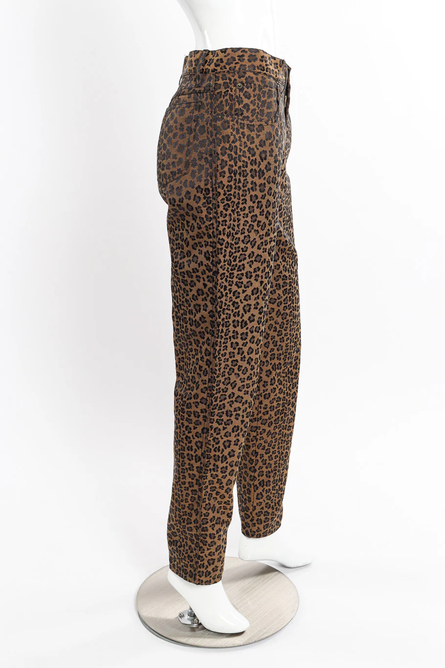 Twill Leopard Jean - Image 2