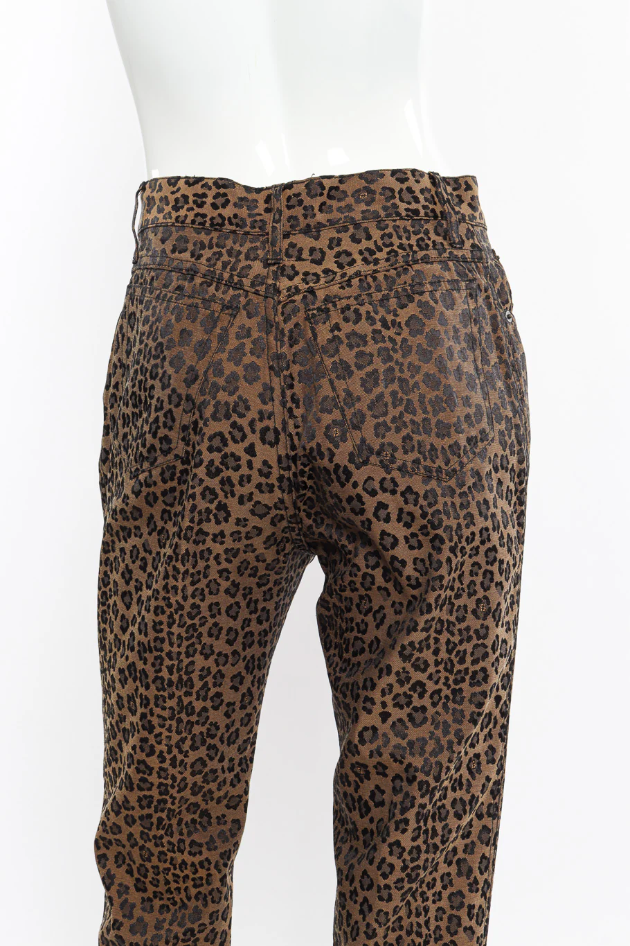 Twill Leopard Jean - Image 4