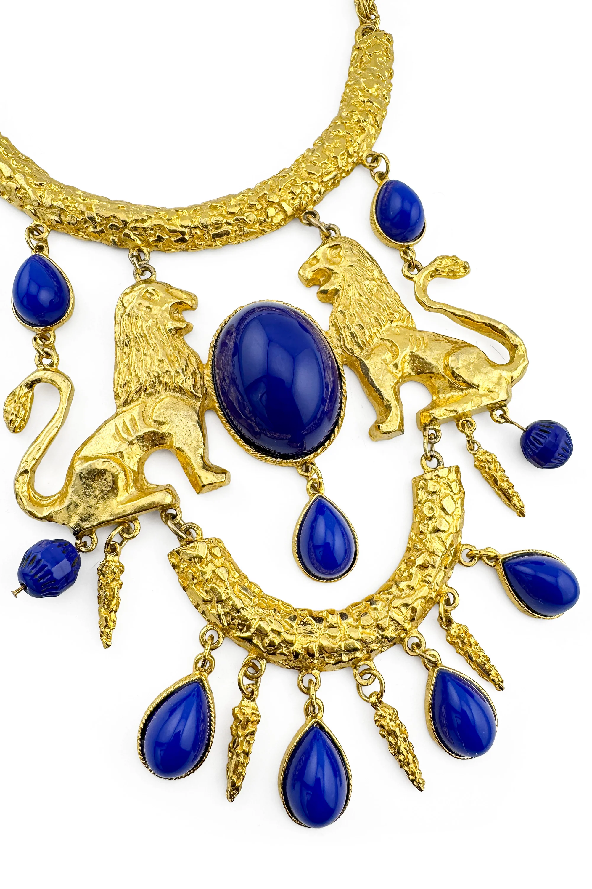 Twin Lions Pendant Necklace III - Image 3