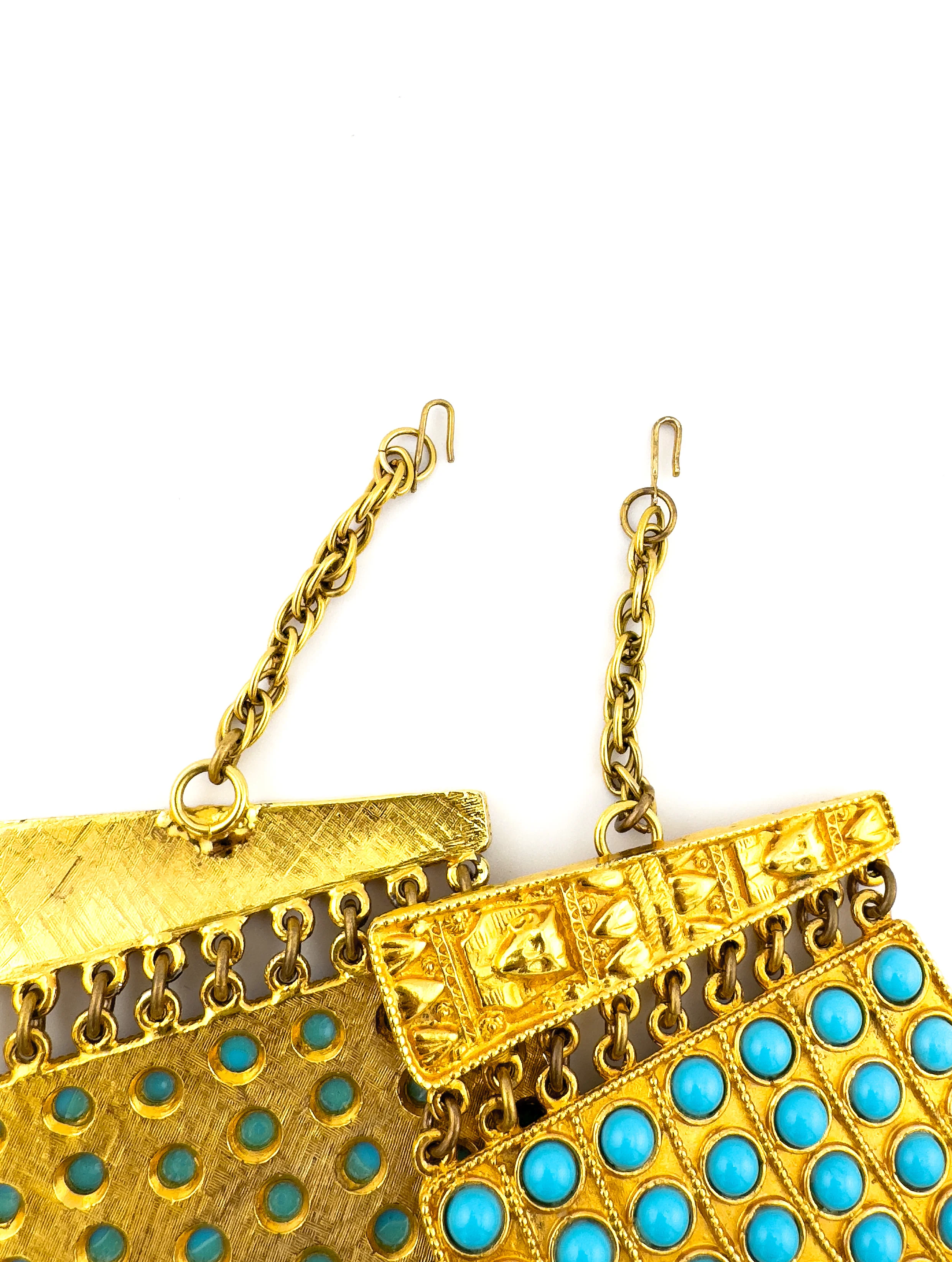 Ultra Wide Beaded Egyptian Choker - Image 4