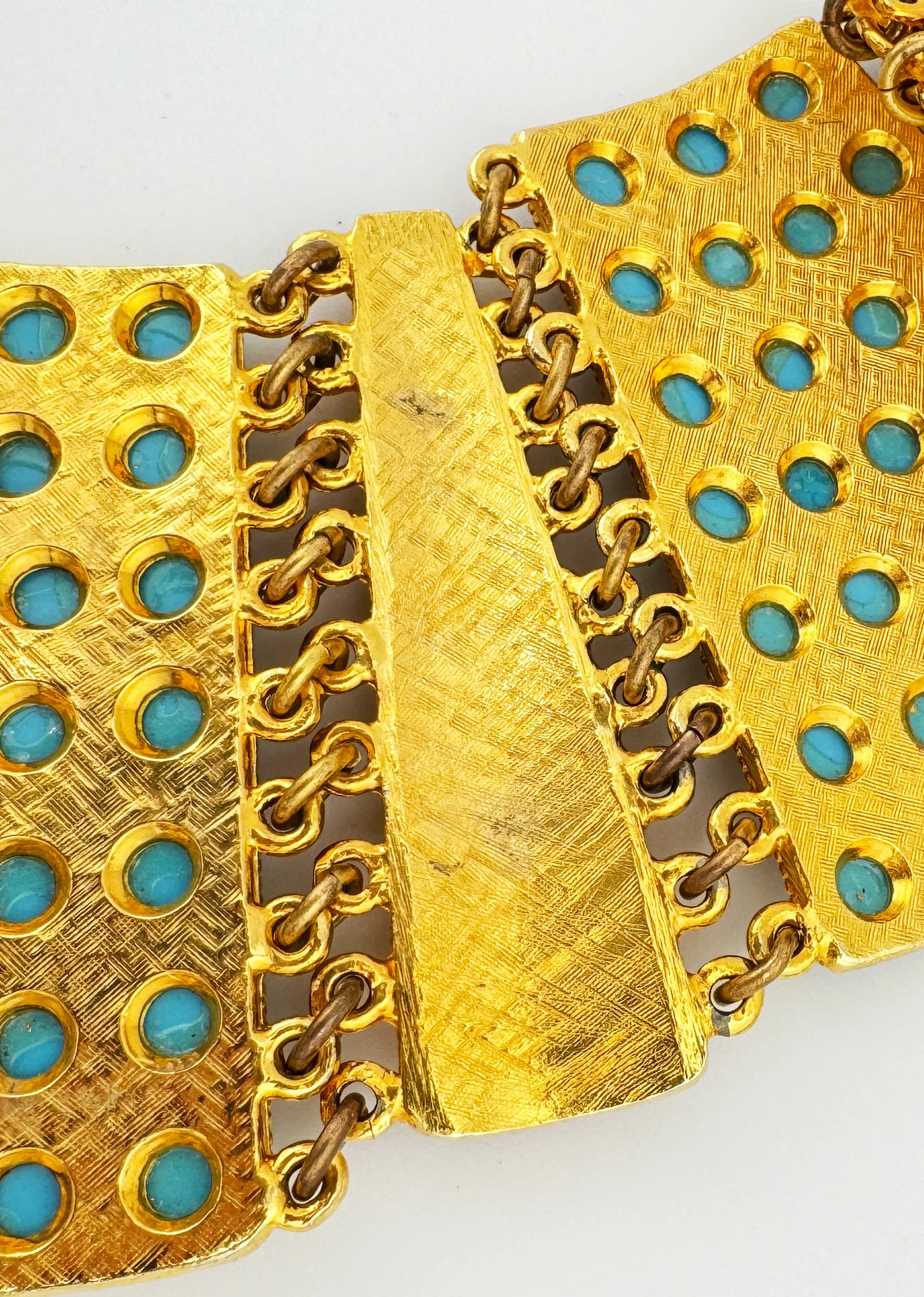 Ultra Wide Beaded Egyptian Choker - Image 5