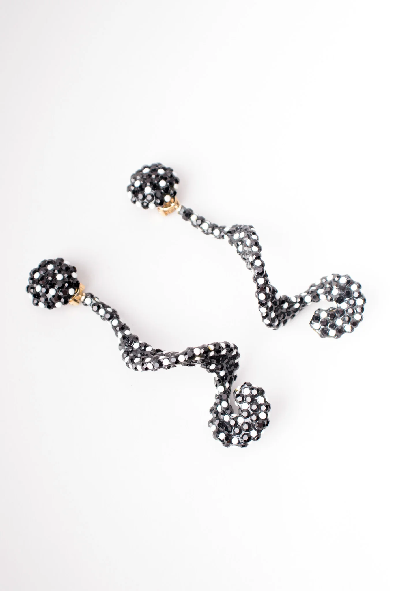 Ursula Crystal Drop Earrings - Image 3