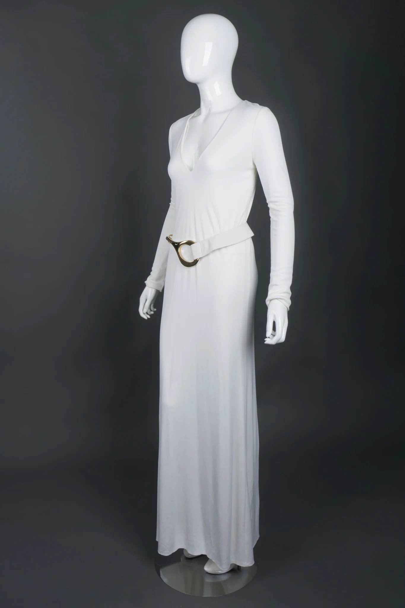 Tom Ford V-Neck Jersey Gown - Image 3