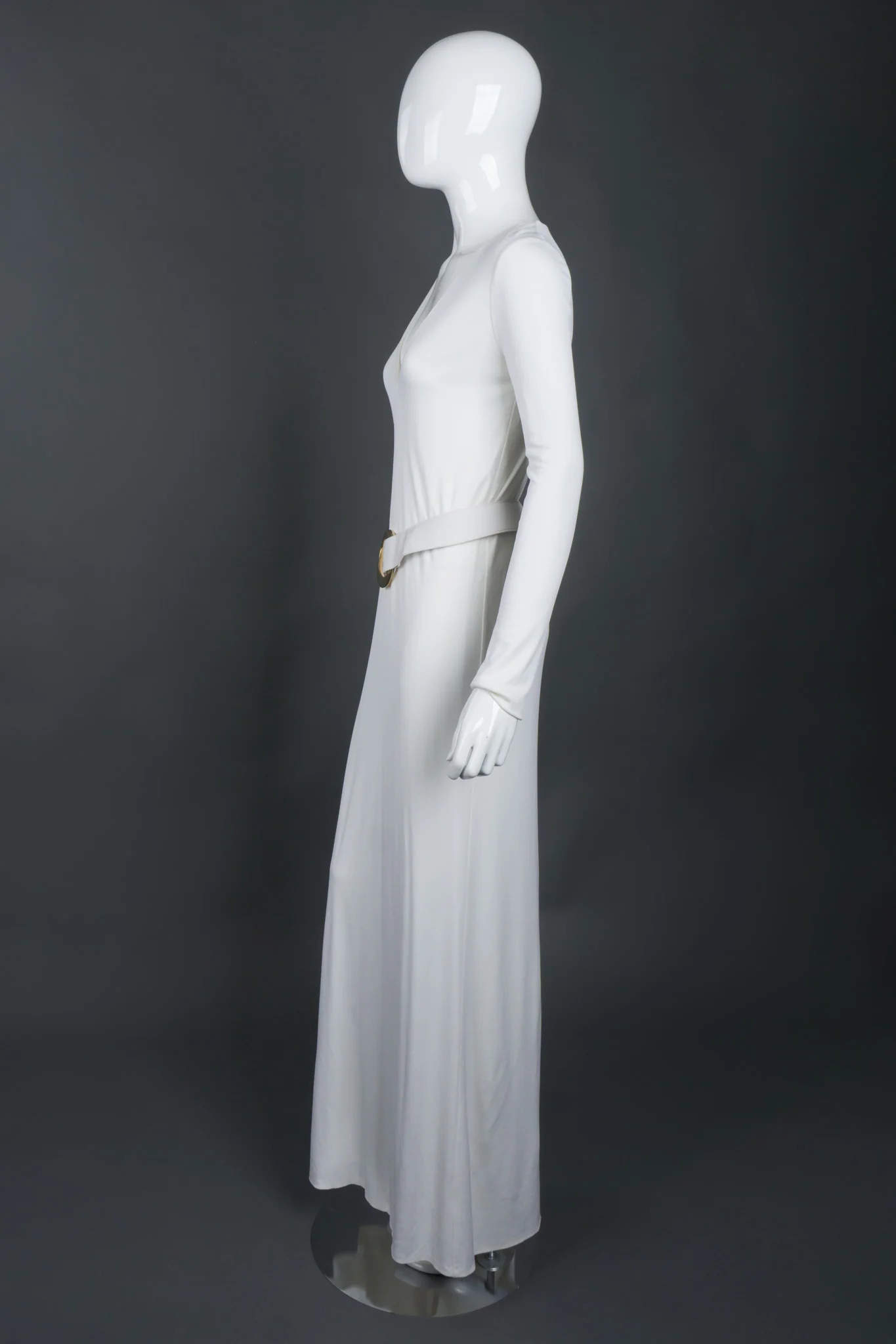 Tom Ford V-Neck Jersey Gown - Image 4