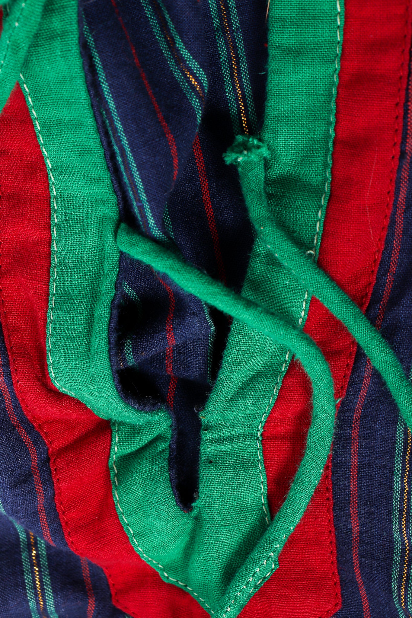 Variegated Lamé Stripe Tunic Dress - Image 9