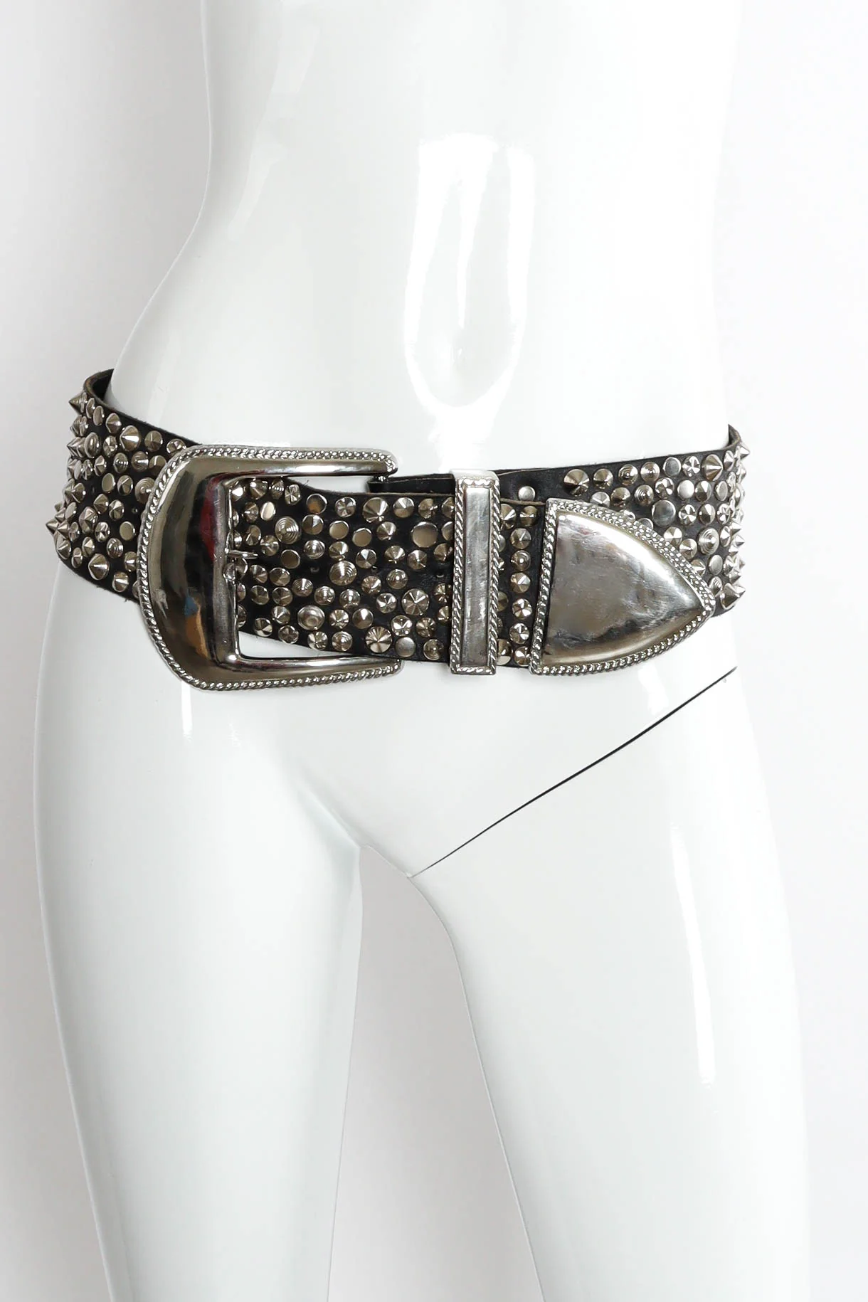 Variety Studded Leather Belt - Image 5