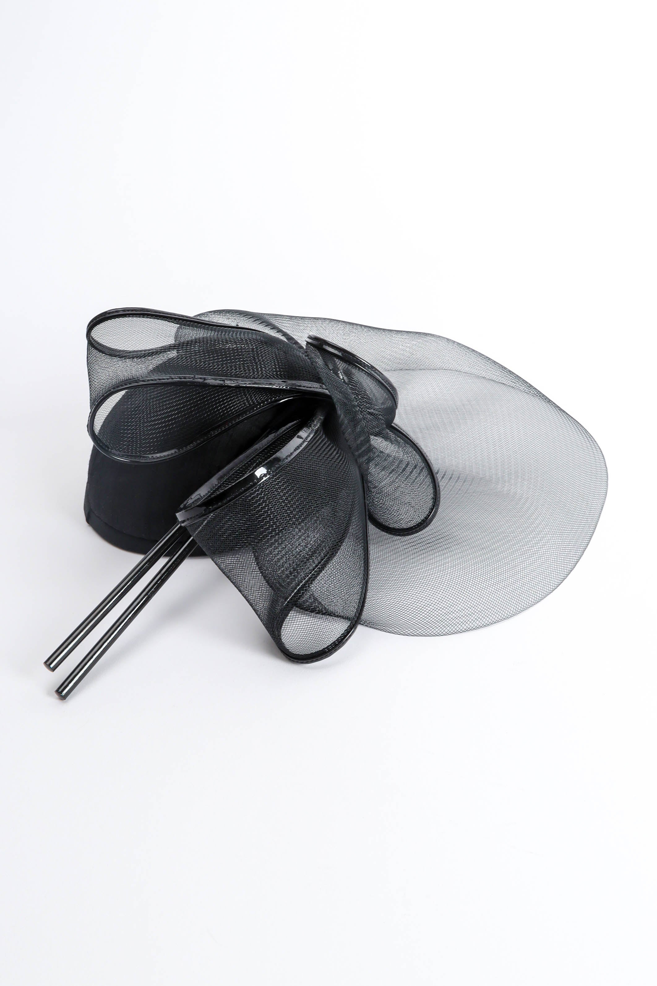 Veil Bow Fascinator Hat - Image 5