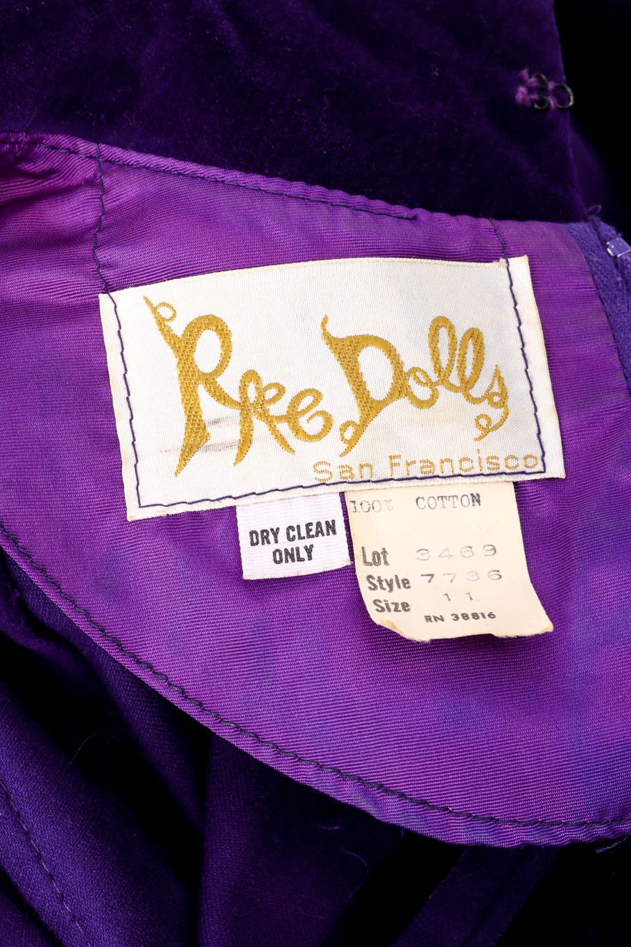 Velvet Babydoll Dress - Image 9