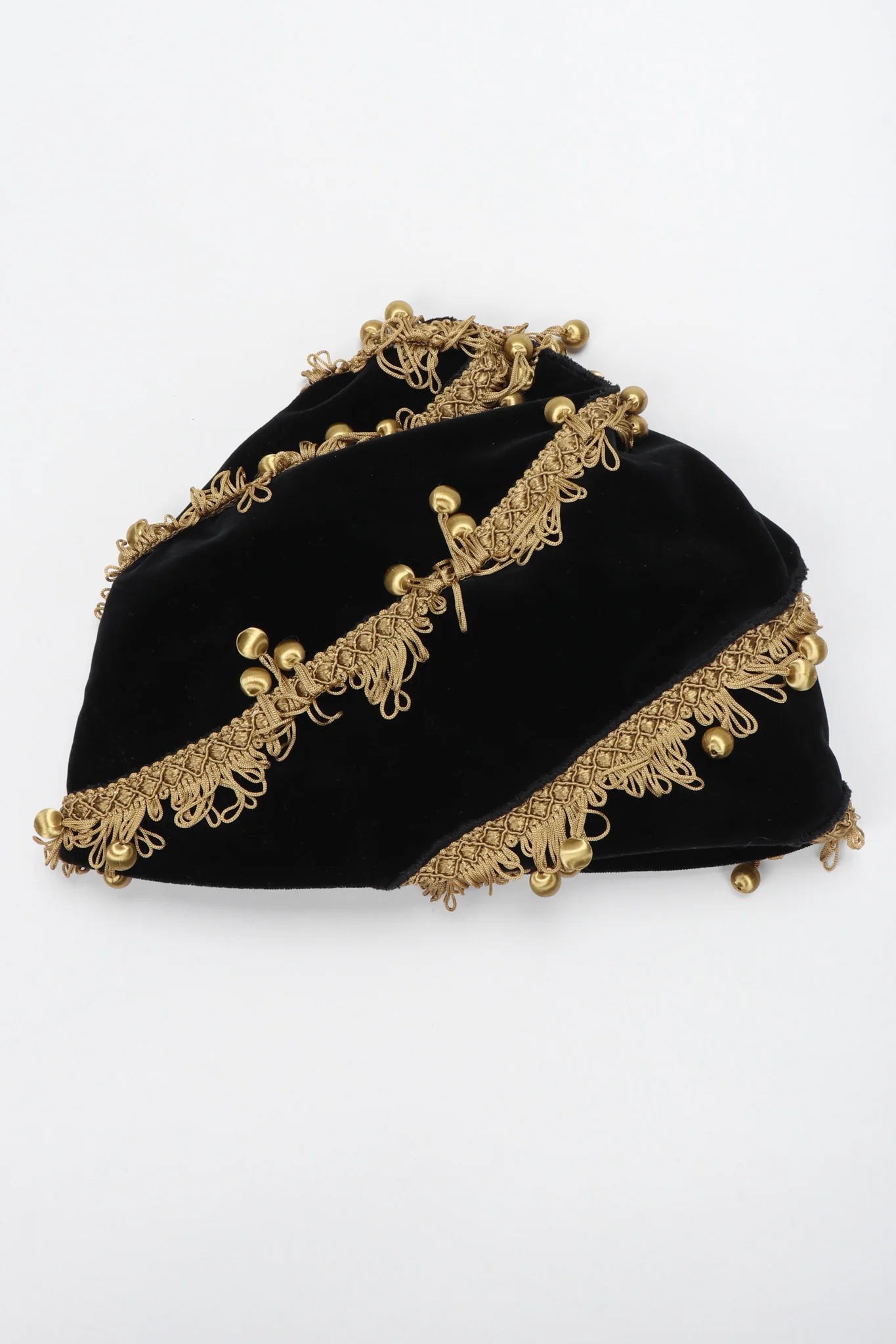 Velvet Ball Fringe Hat - Image 6