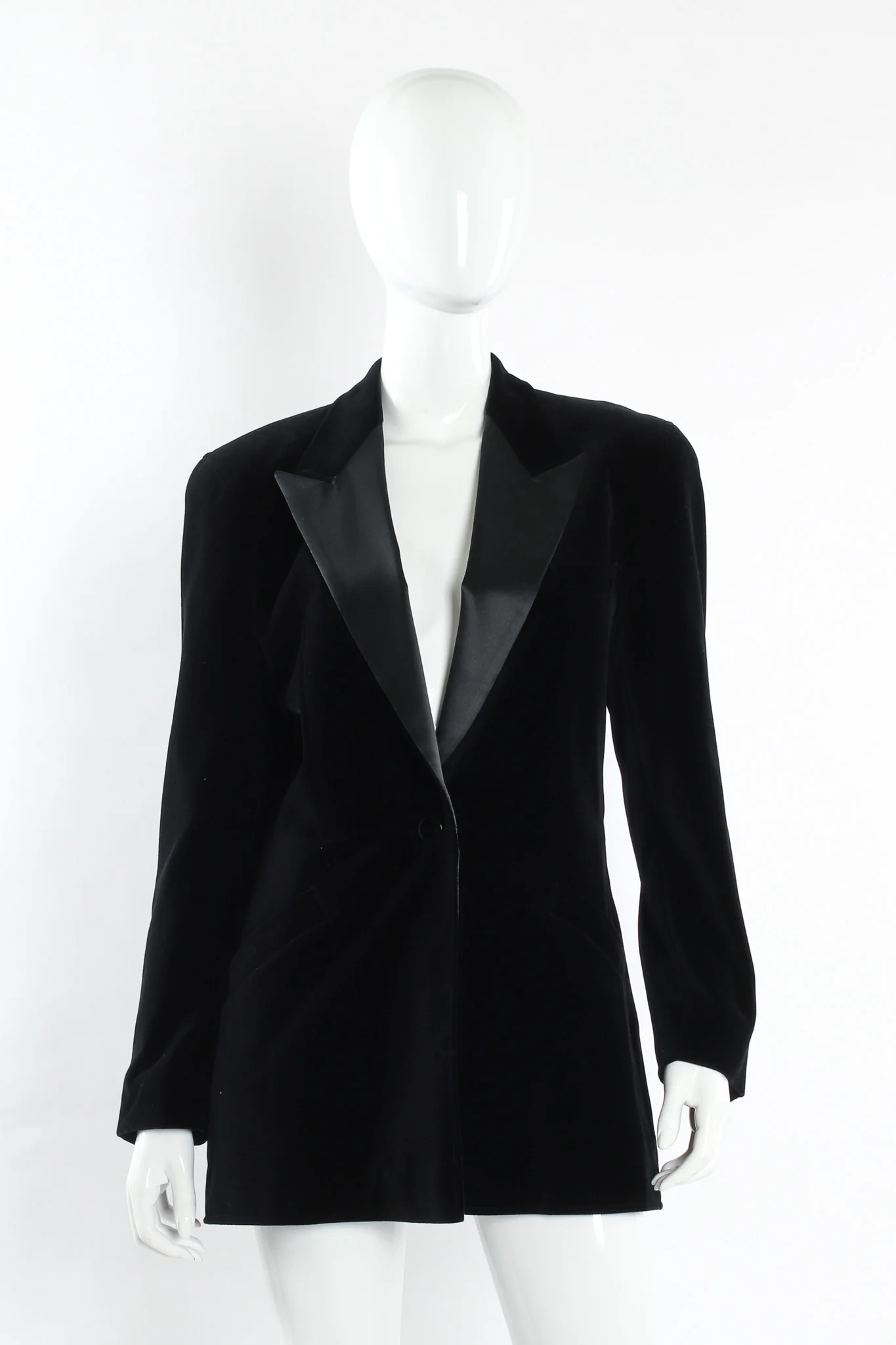 Velvet Blazer & Pant Suit Set - Image 6