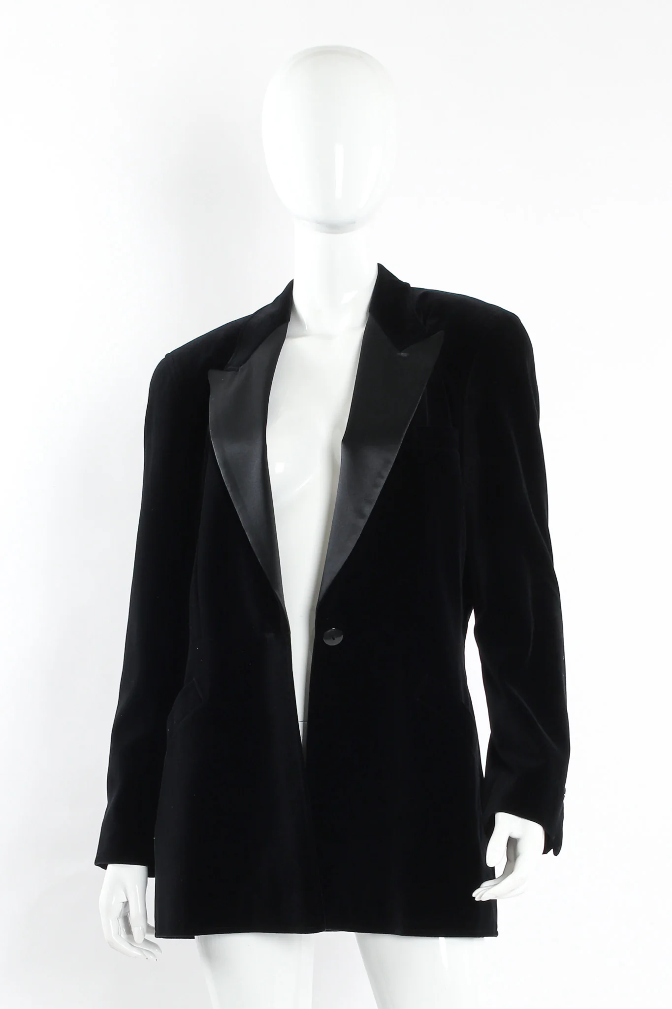 Velvet Blazer & Pant Suit Set - Image 7