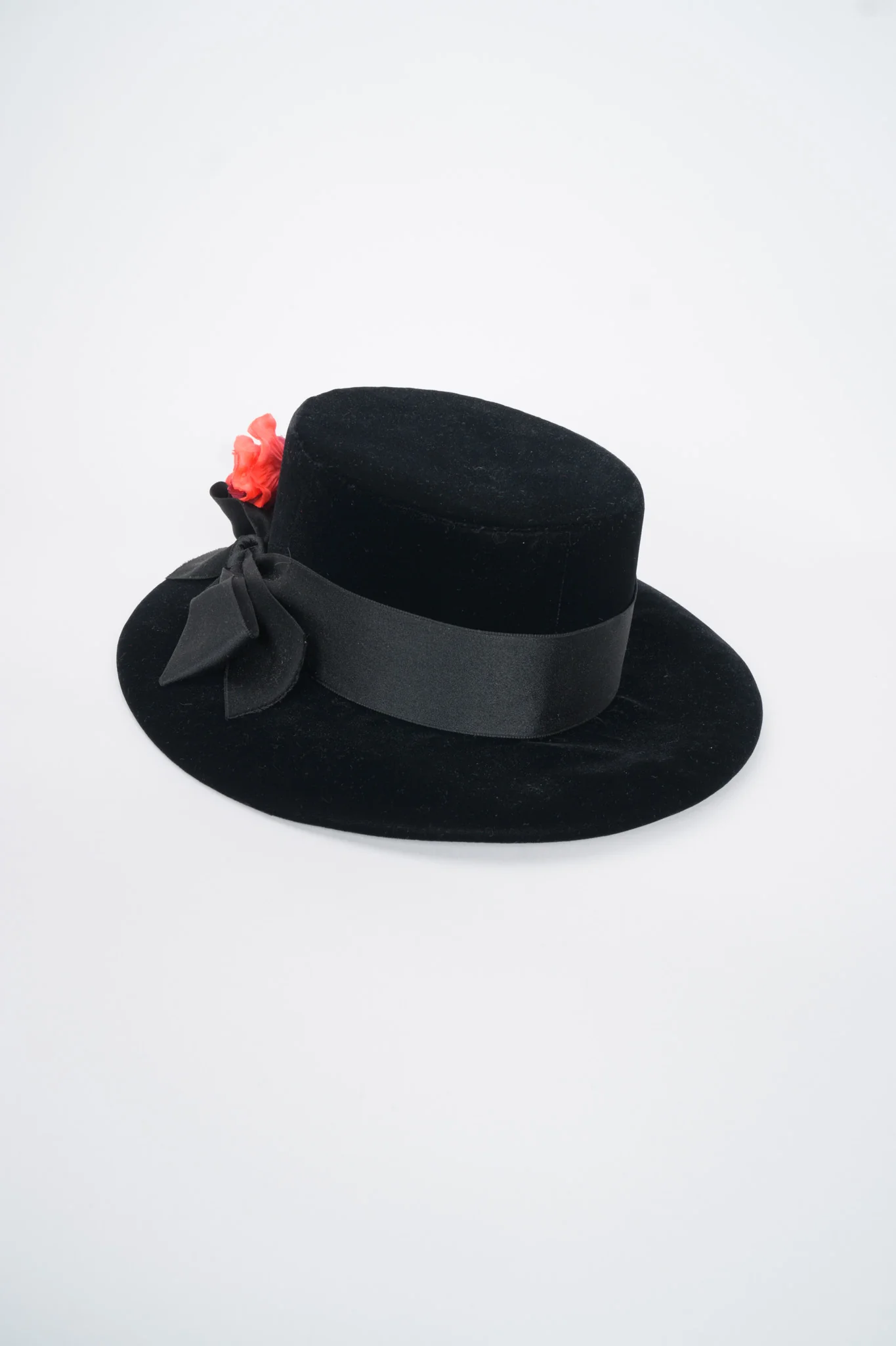 Velvet Boater Hat - Image 7