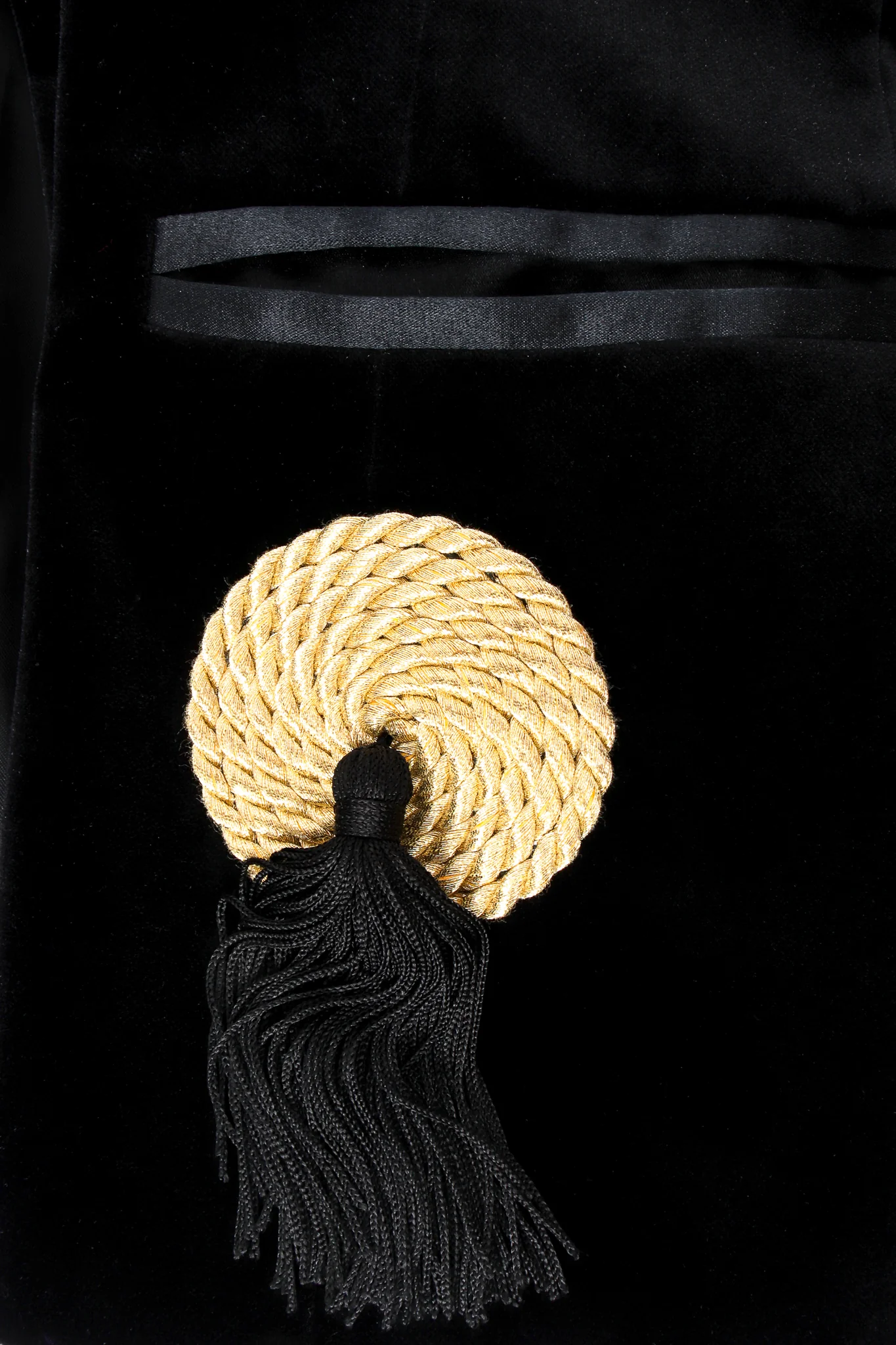 Velvet Braid Tassel Jacket - Image 6