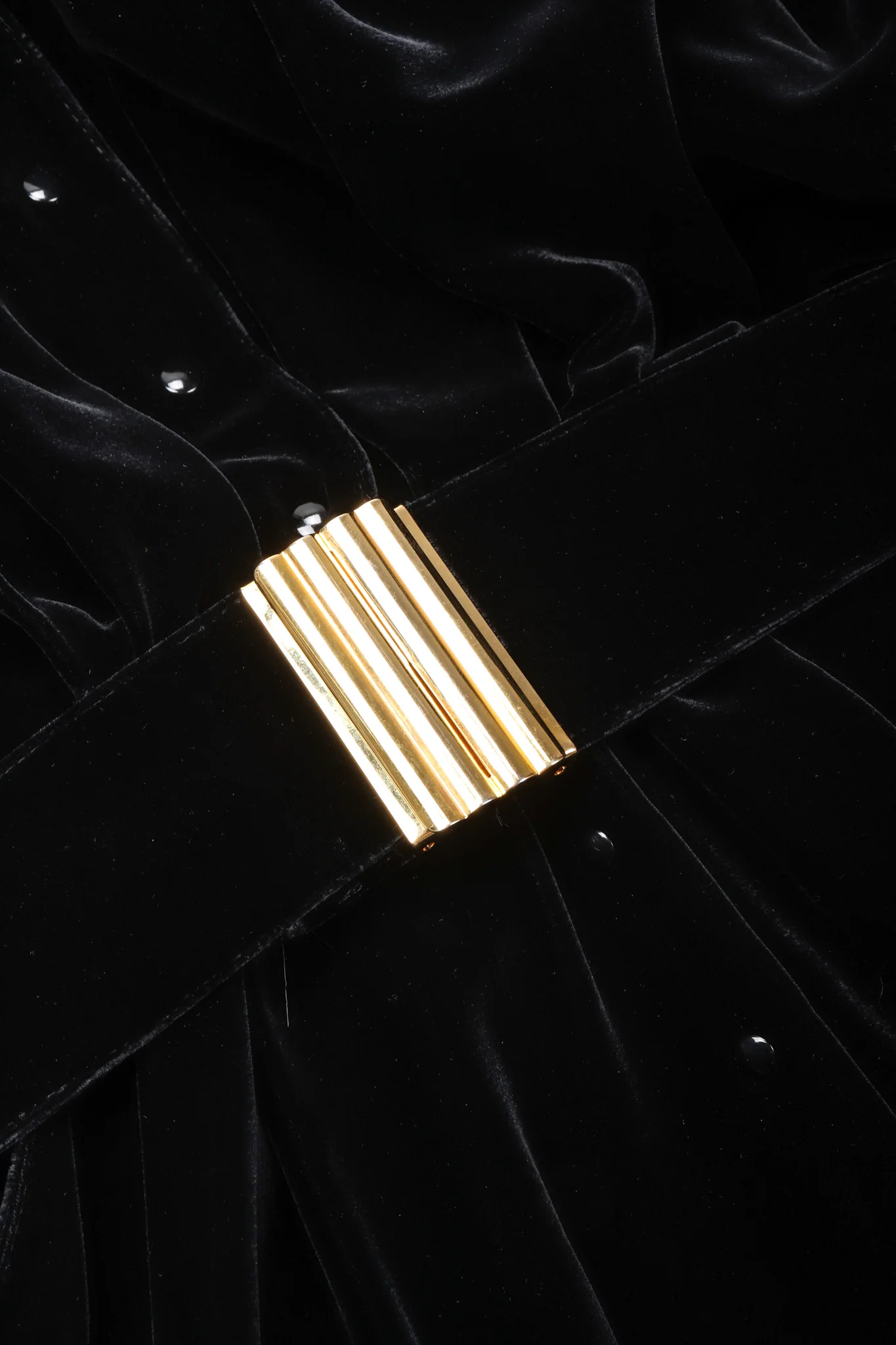 Velvet Buckle Dress - Image 13