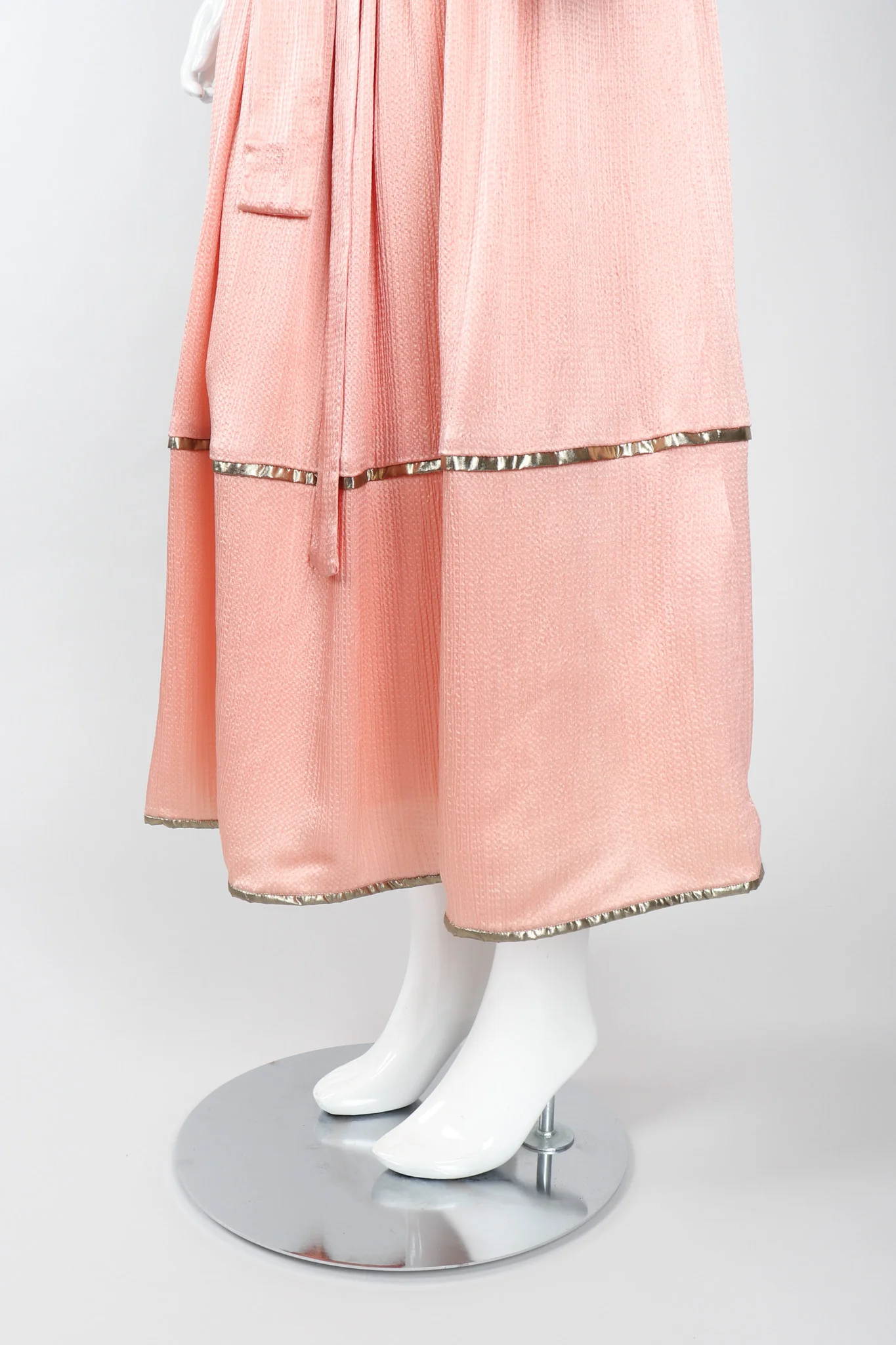 Velvet Burnout Blush Dress - Image 12