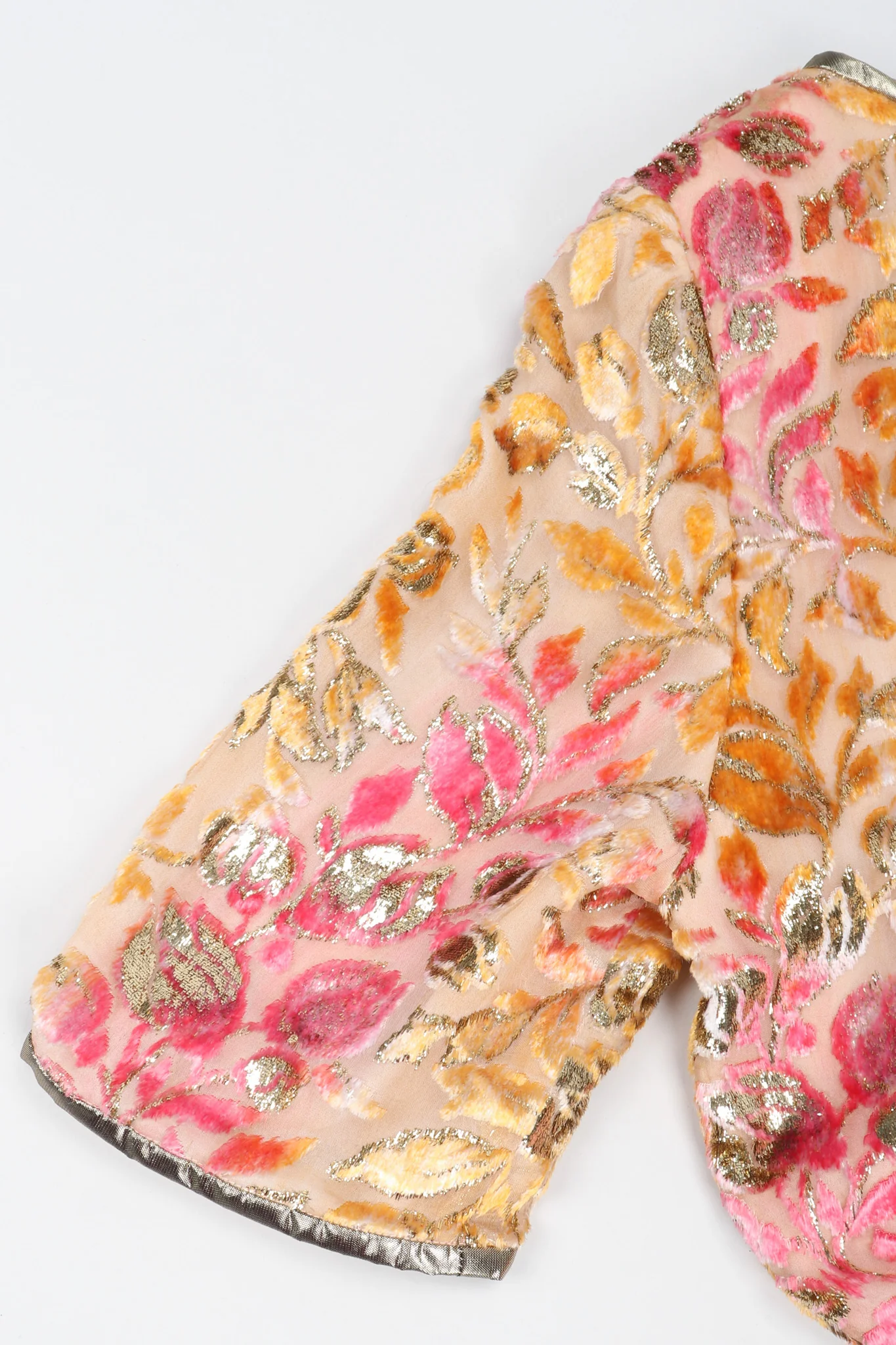 Velvet Burnout Blush Dress - Image 14
