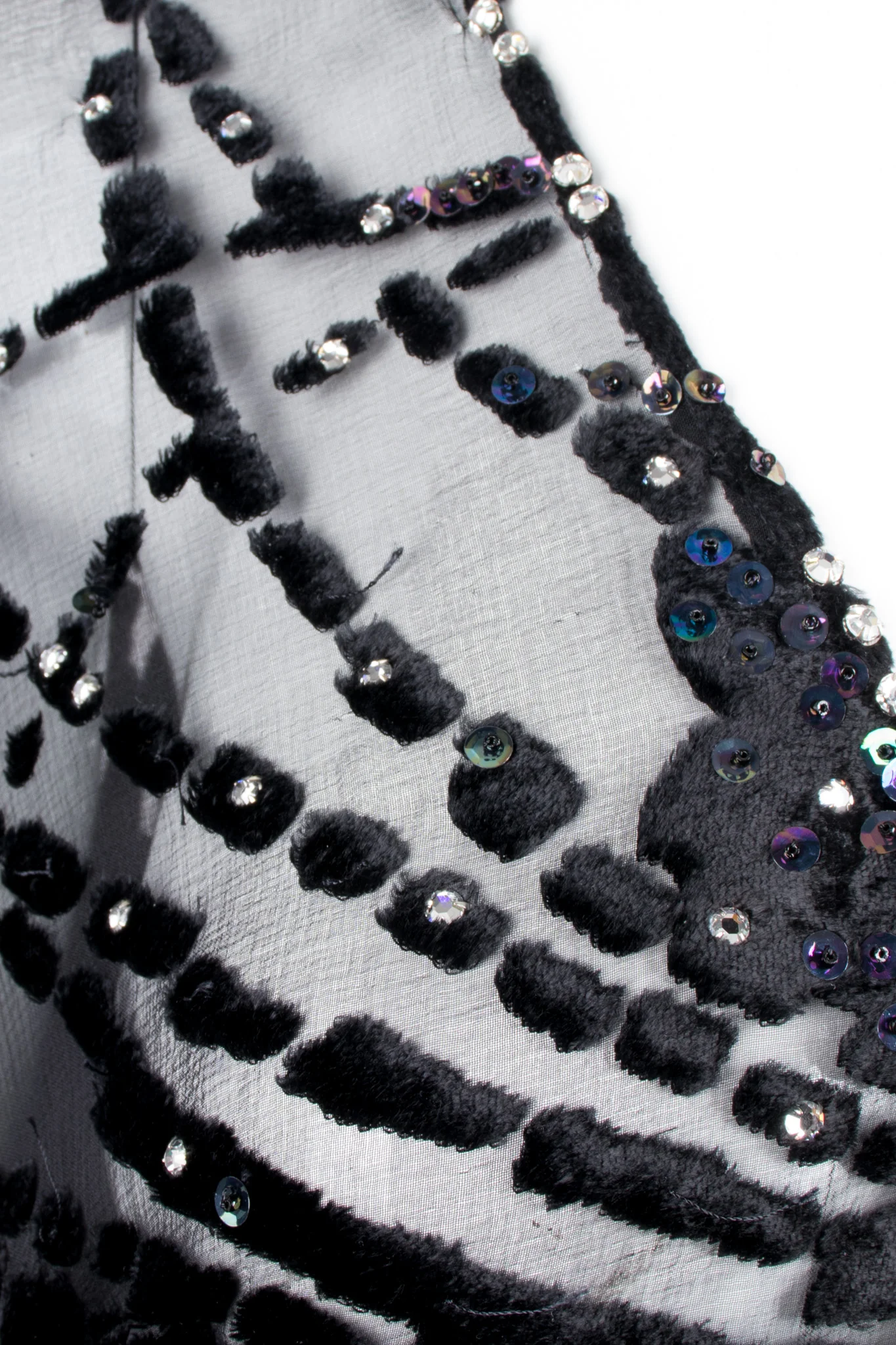 Velvet Burnout Dress - Image 11