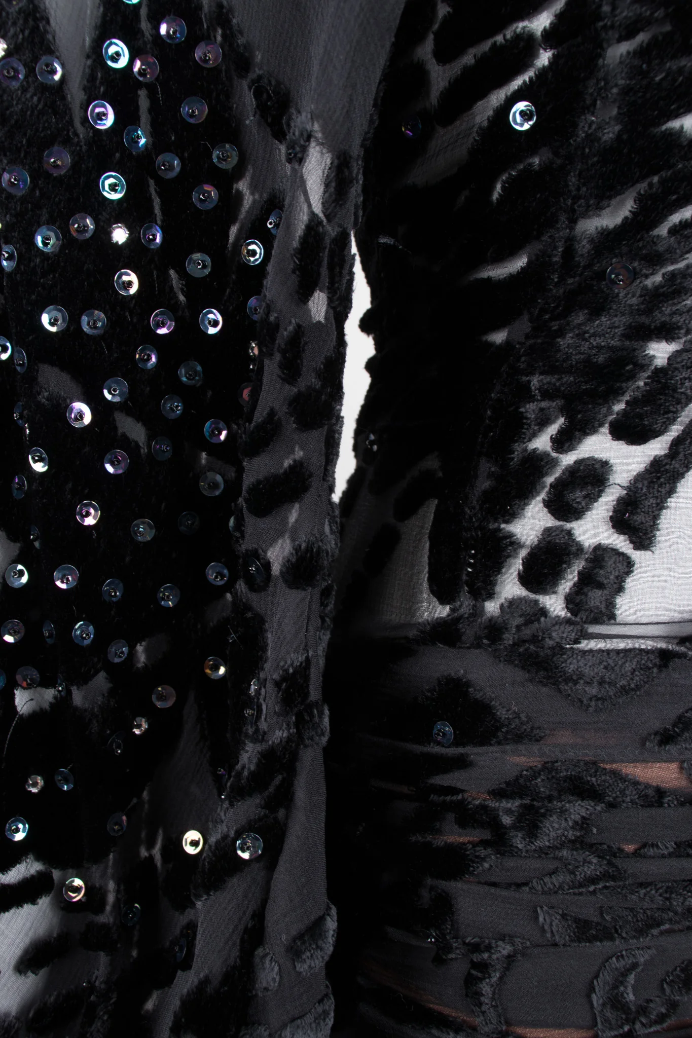 Velvet Burnout Dress - Image 16