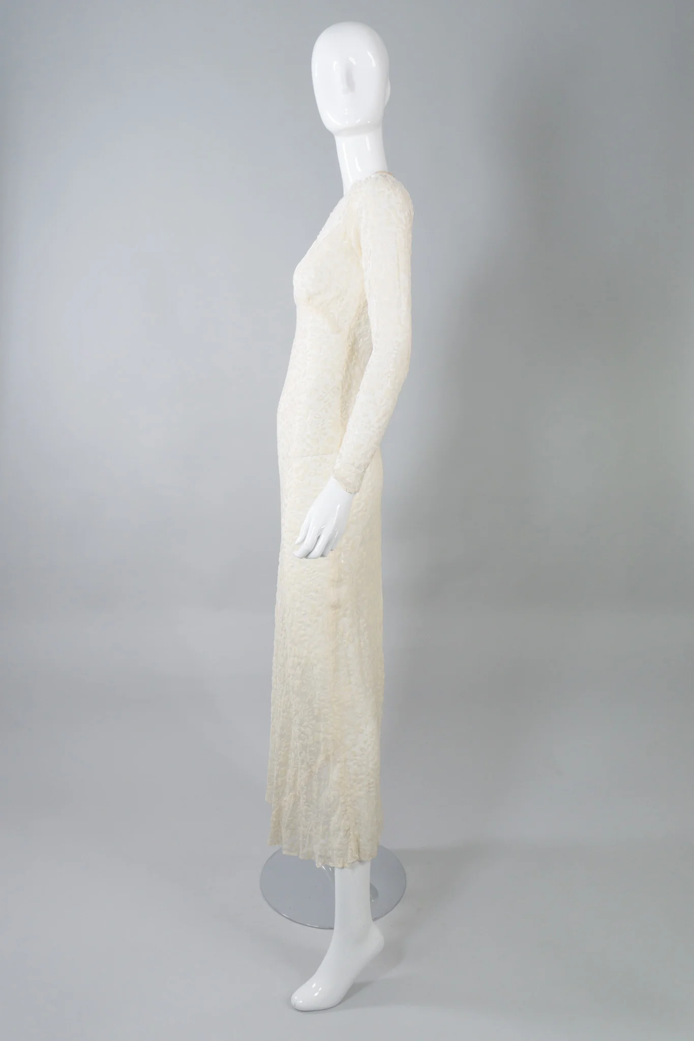 Velvet Burnout Gown - Image 4