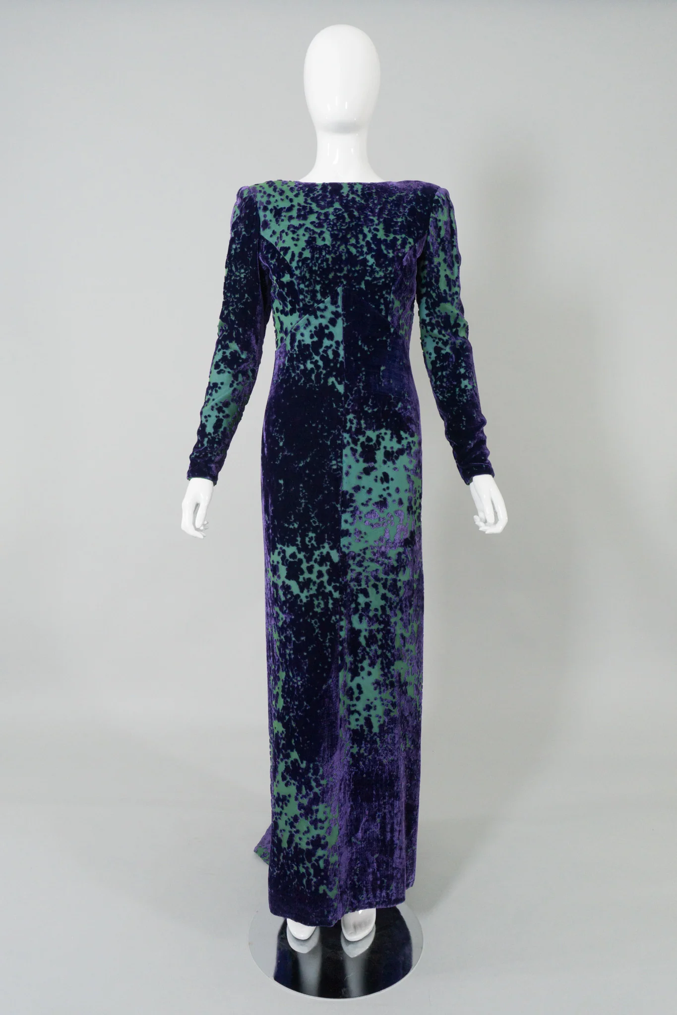 Velvet Burnout Gown