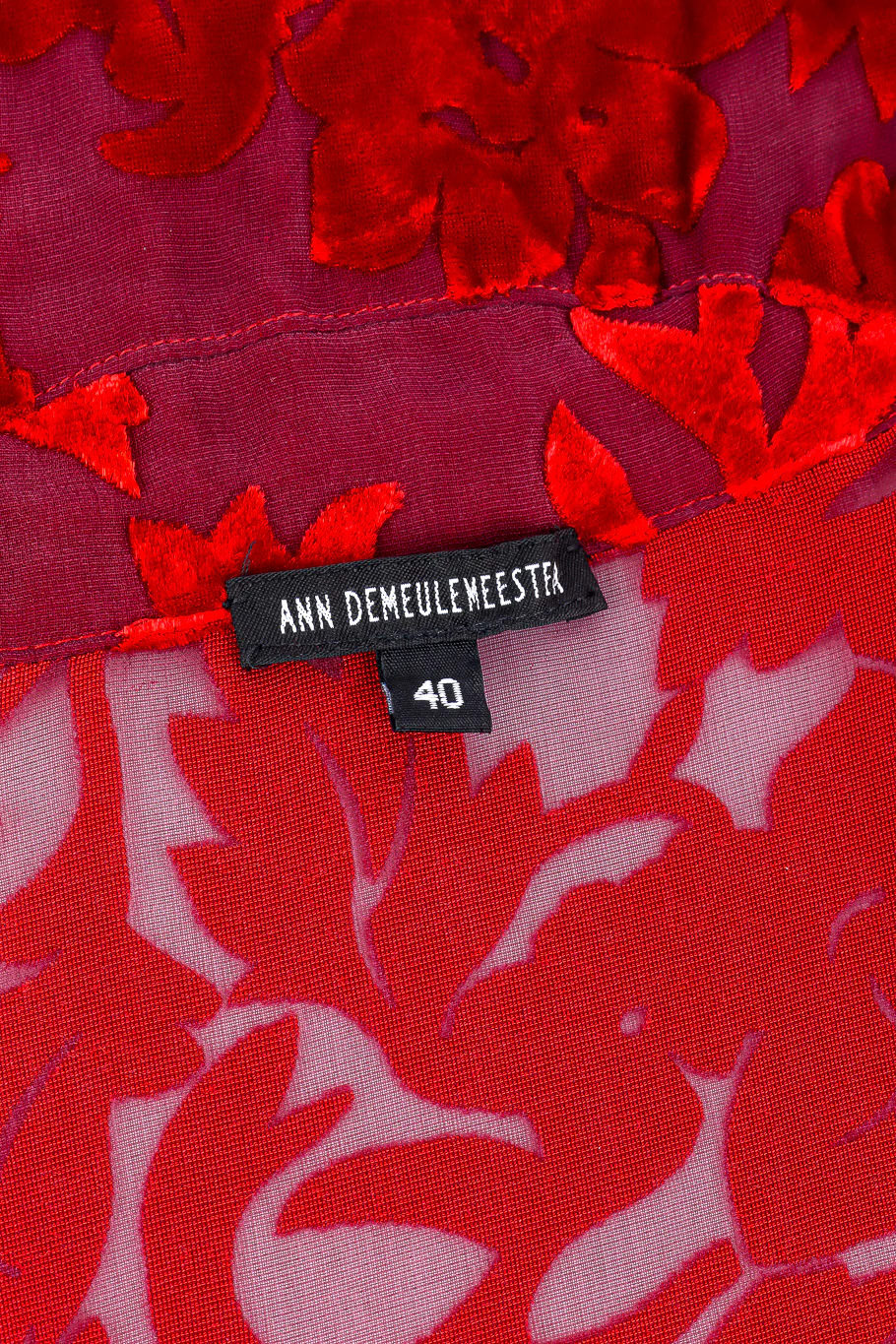 Velvet Burnout Robe Jacket - Image 11
