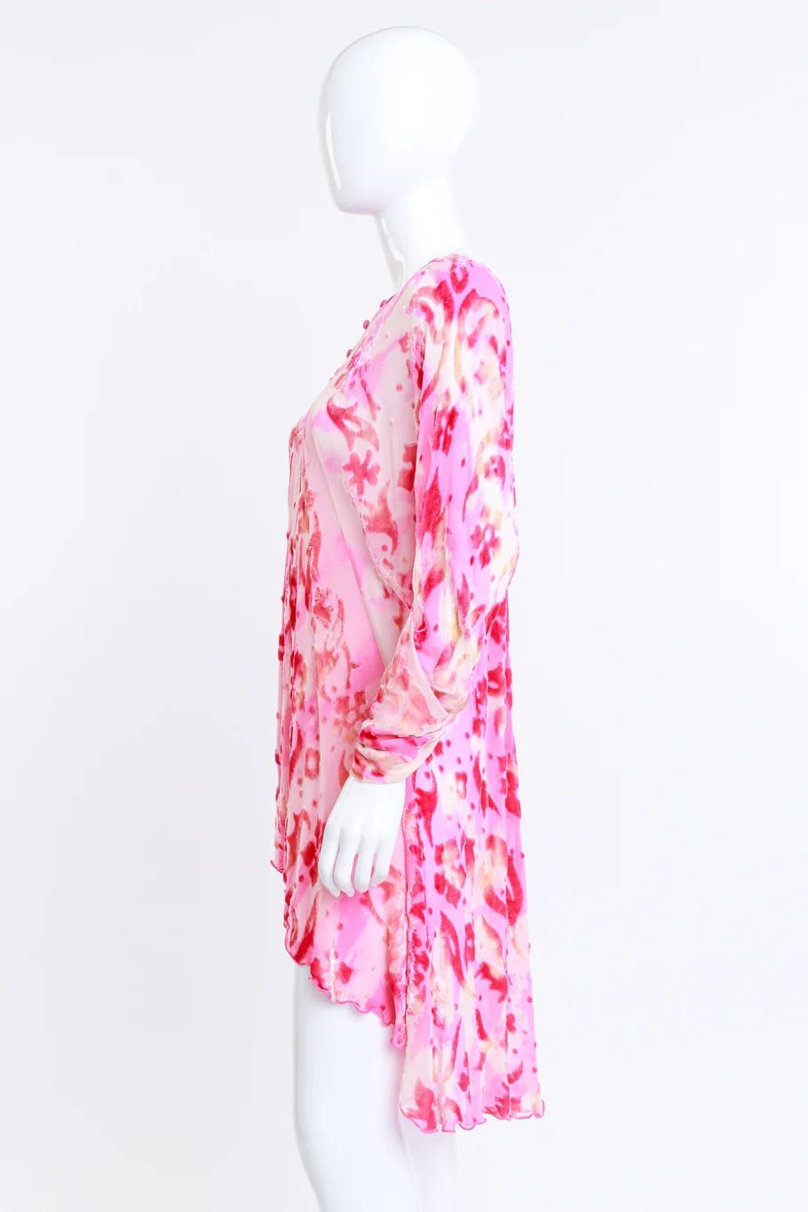 Velvet Burnout Shibori Jacket - Image 2