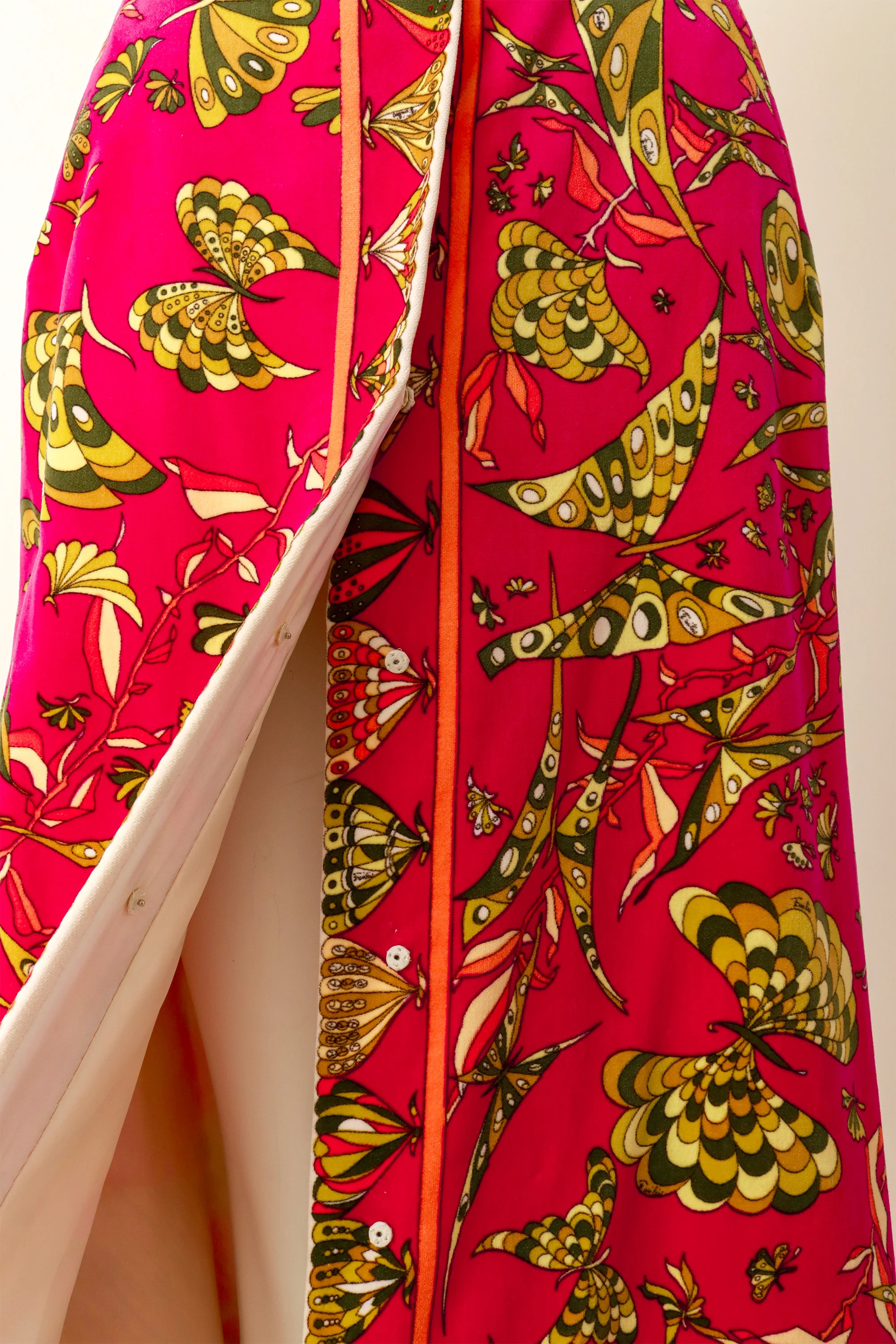 Velvet Butterfly Maxi Skirt - Image 4