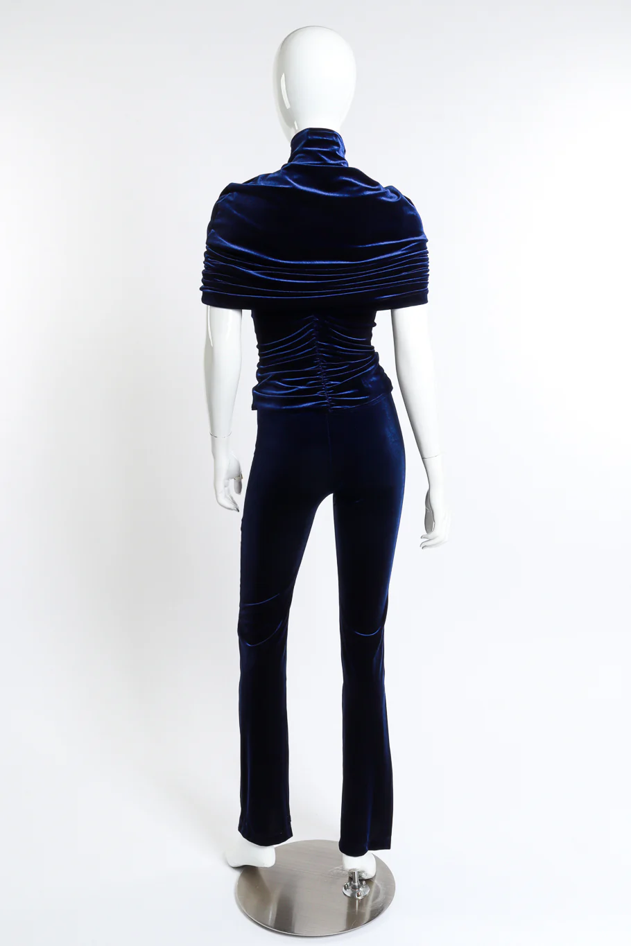 Velvet Cape Top, Tank & Pant Set - Image 3