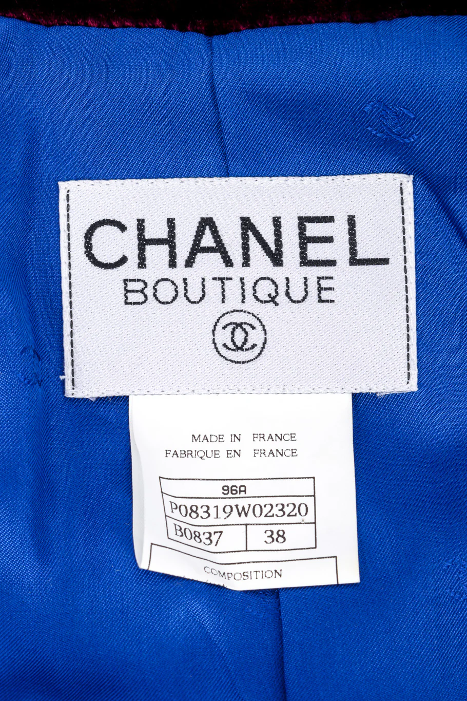 Velvet Collar Wool Jacket - Image 11