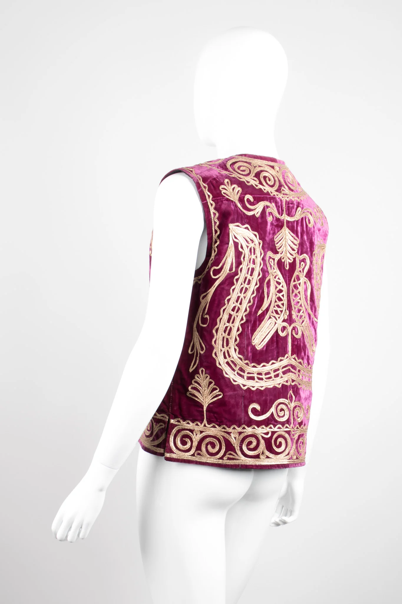 Velvet Embellished Vest - Image 6