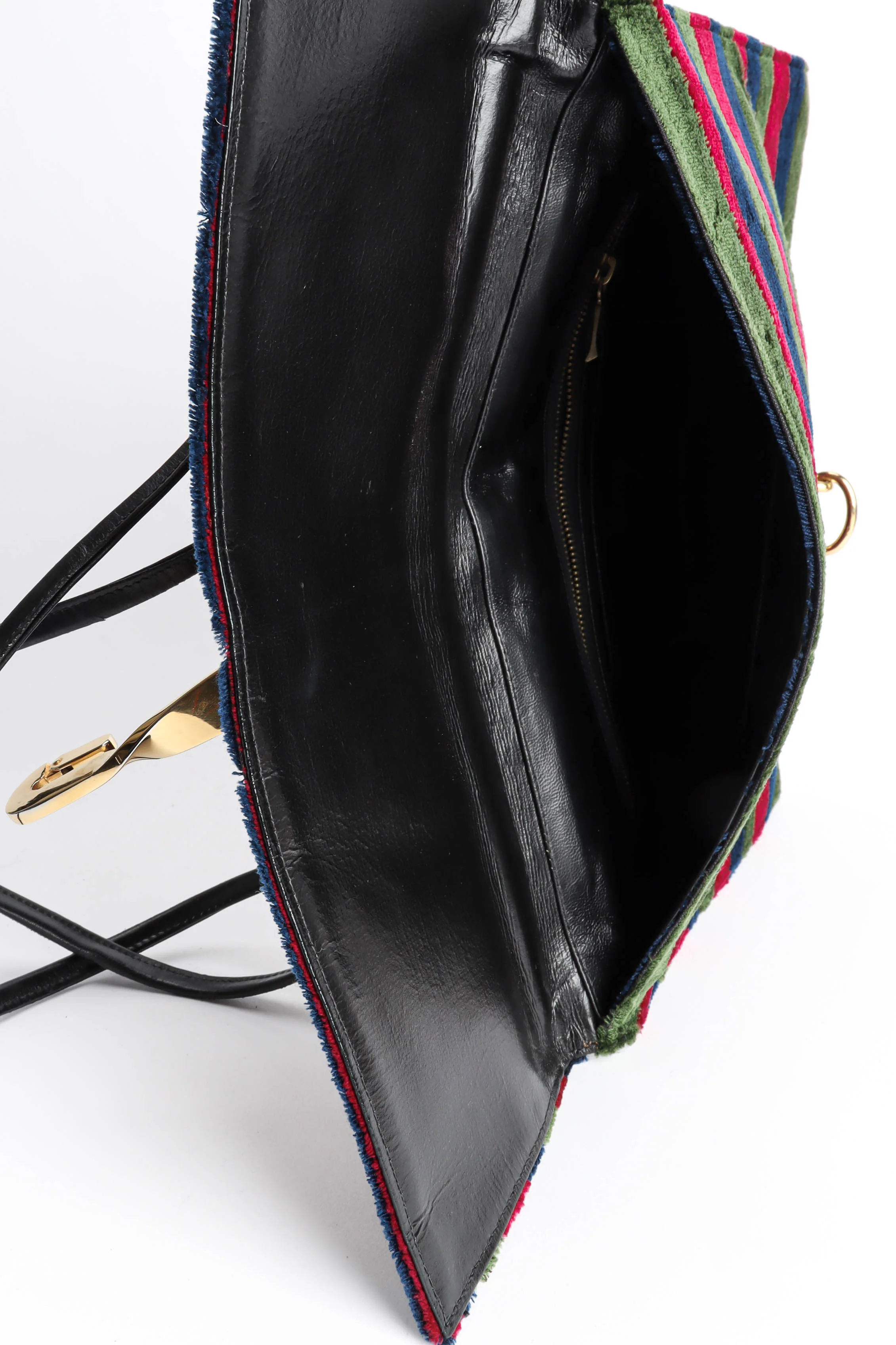 Velvet Envelope Shoulder Clutch - Image 11