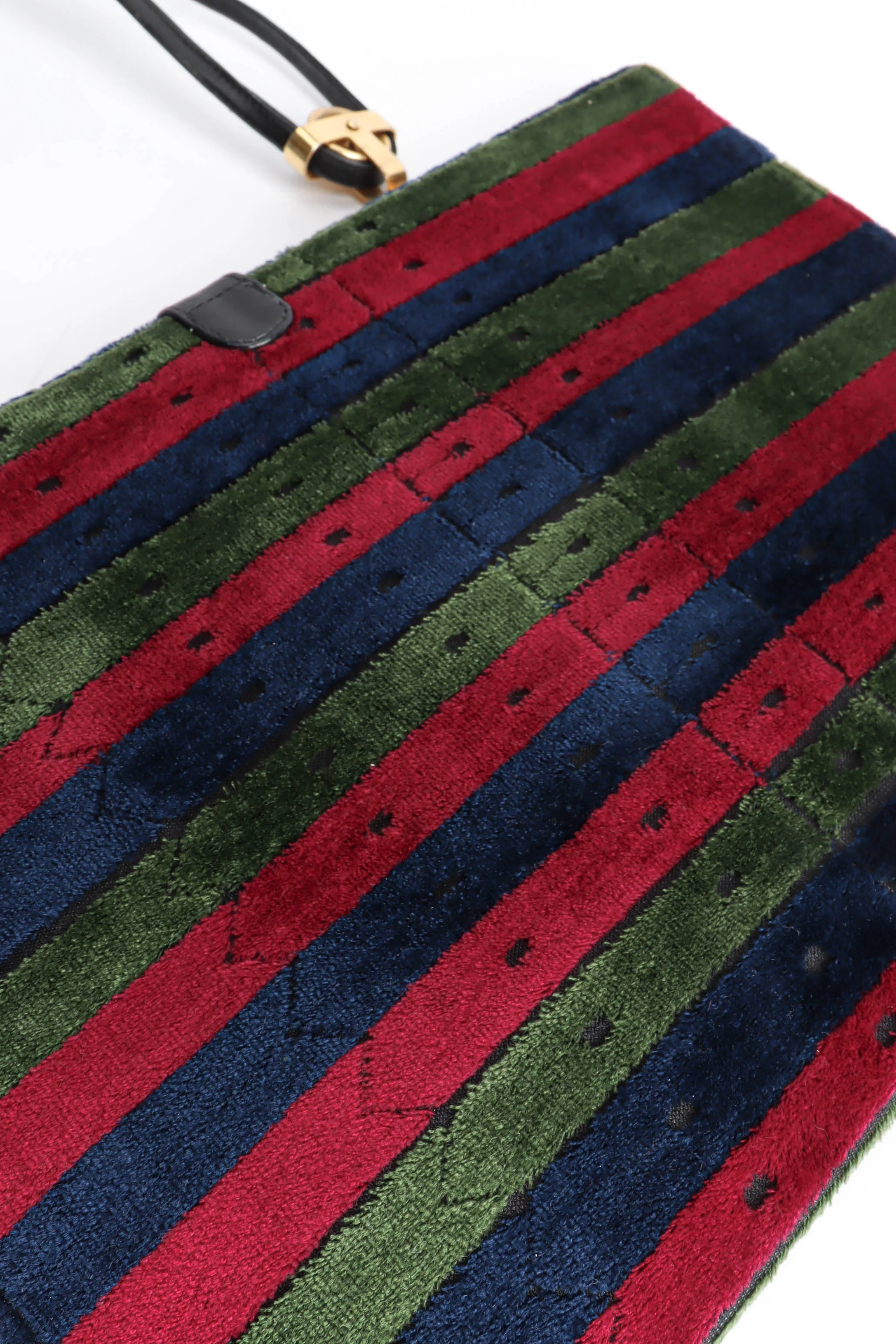 Velvet Envelope Shoulder Clutch - Image 7