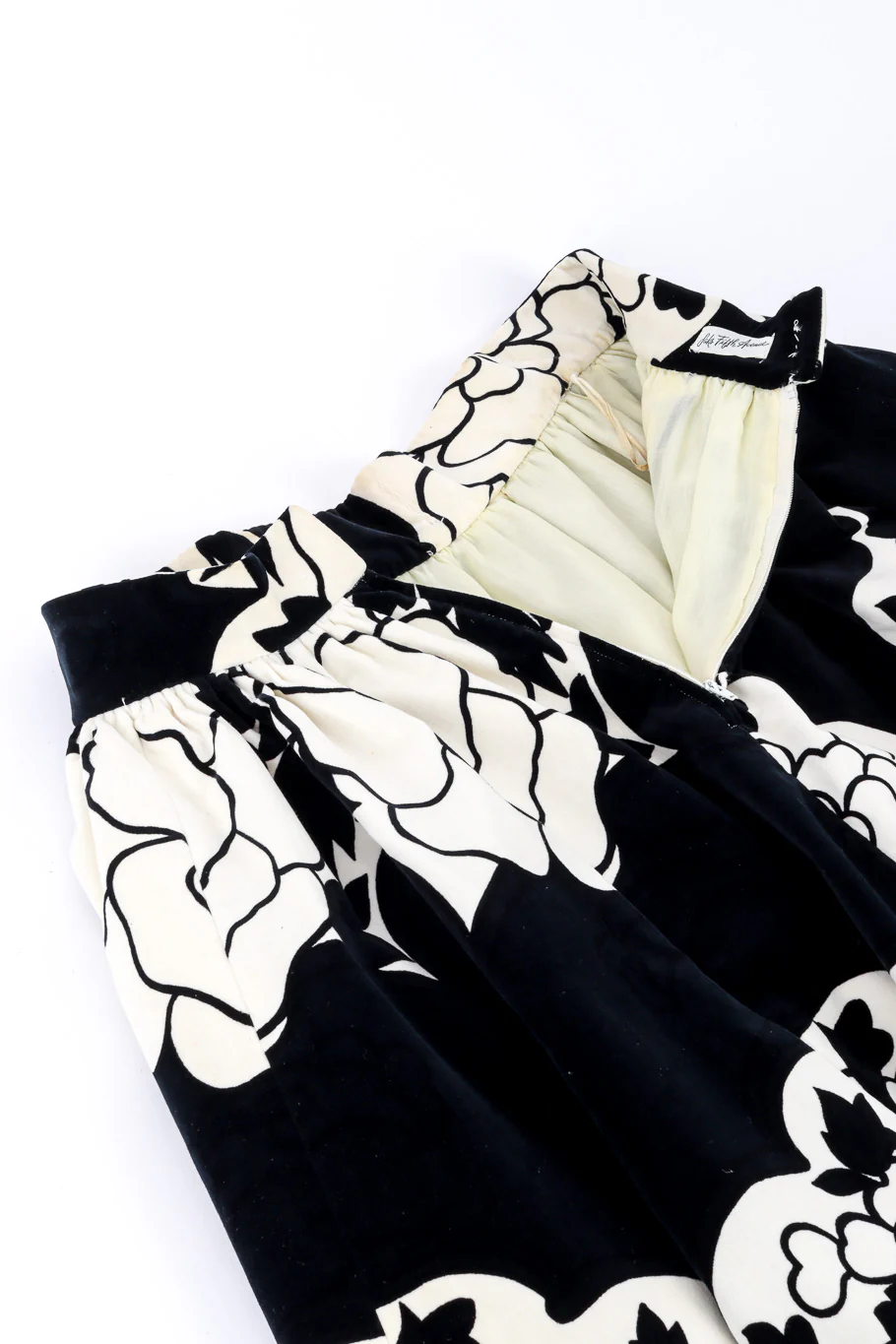 Velvet Floral Ball Skirt - Image 5
