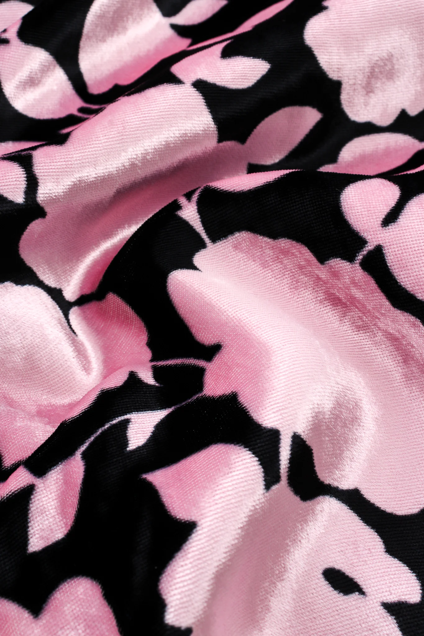 Velvet Floral Silhouette Gown - Image 11