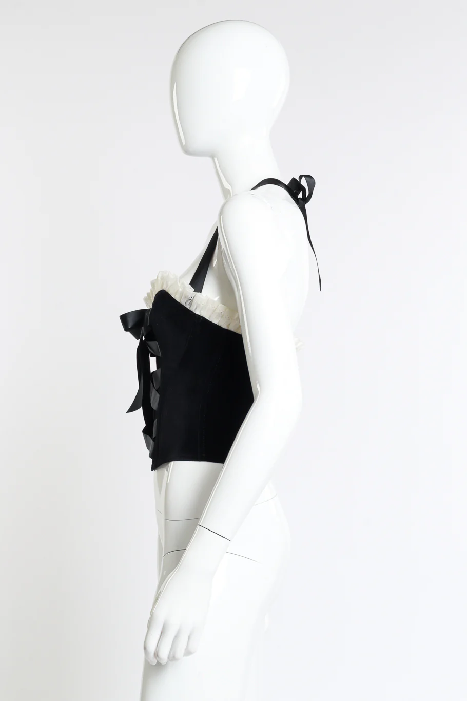 Velvet Halter Bustier - Image 2