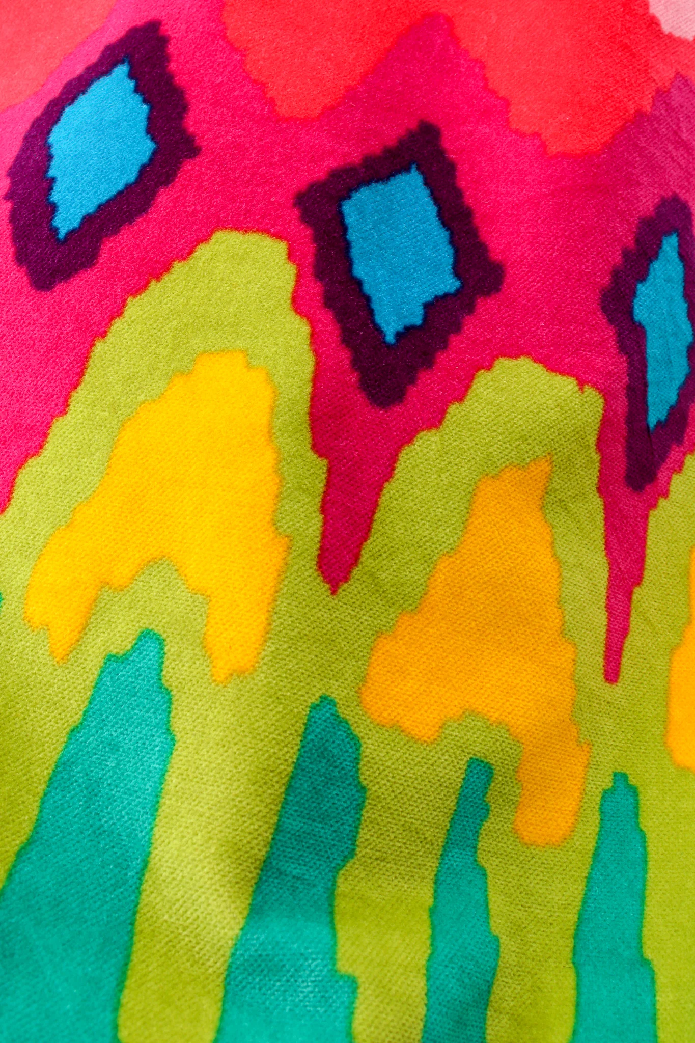 Velvet Ikat Hooded Bomber Jacket - Image 7