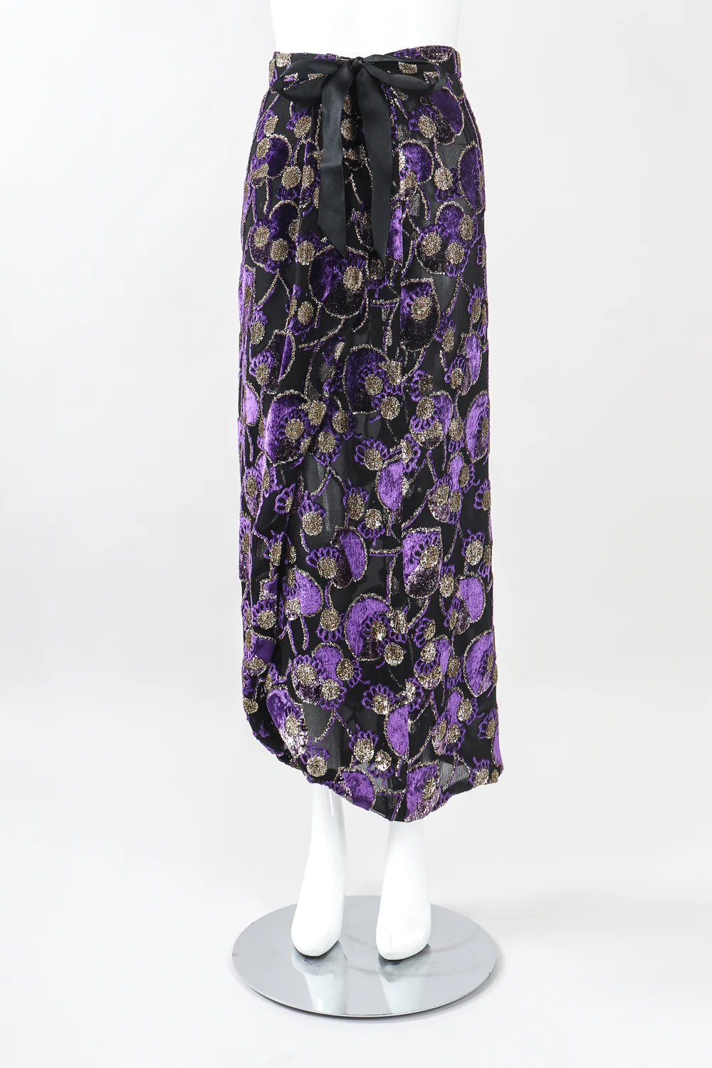 Sheer Velvet Burnout Top & Skirt Set II - Image 8
