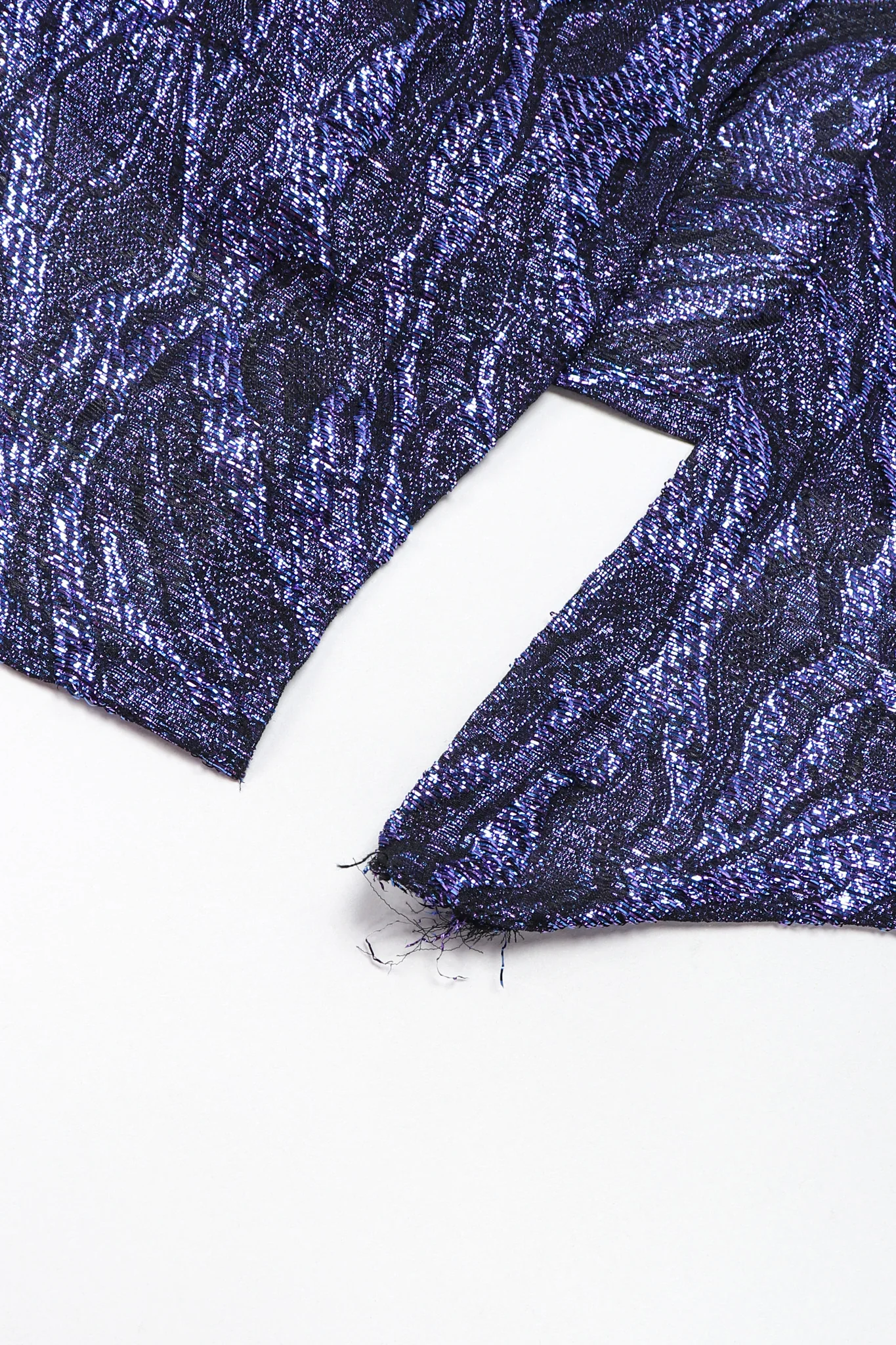 Velvet Lamé Corset Gown - Image 13