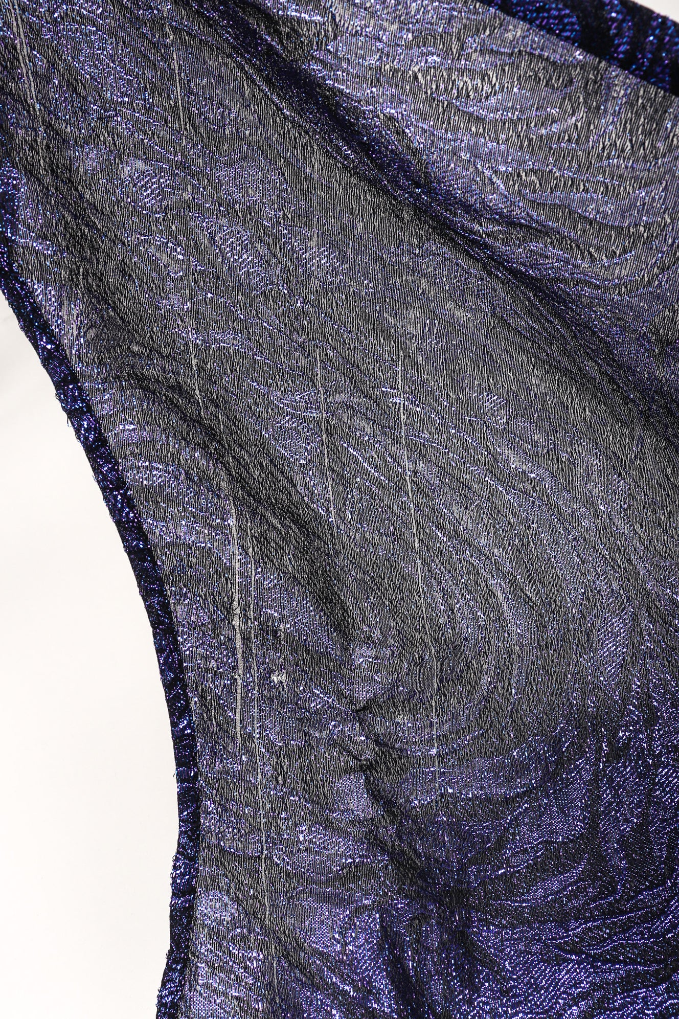 Velvet Lamé Corset Gown - Image 16