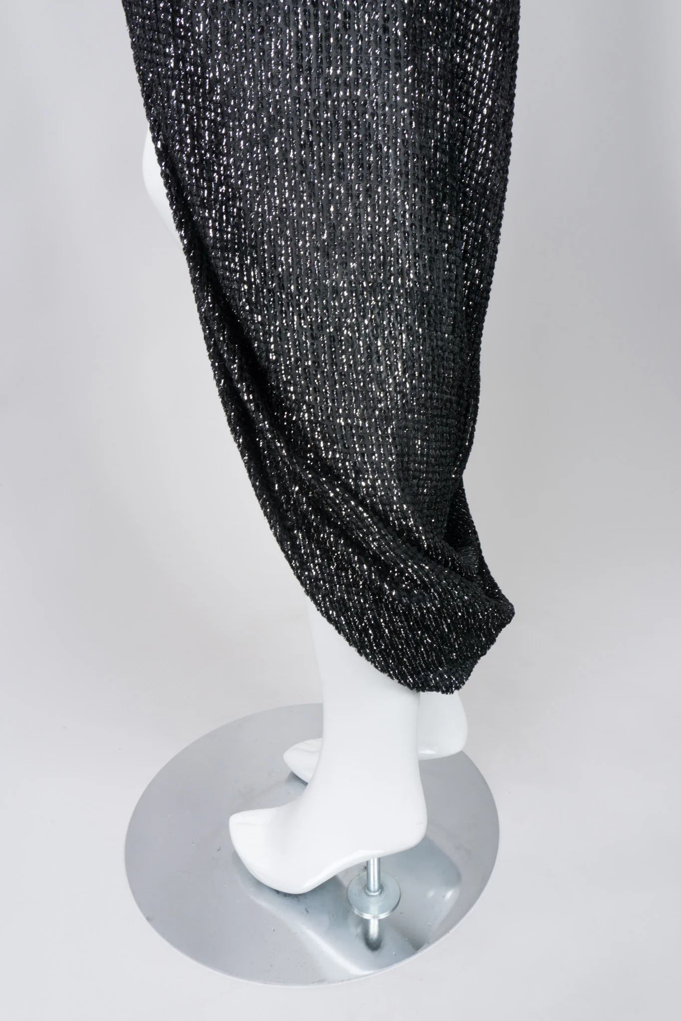 Velvet Lamé Harem Dress - Image 11