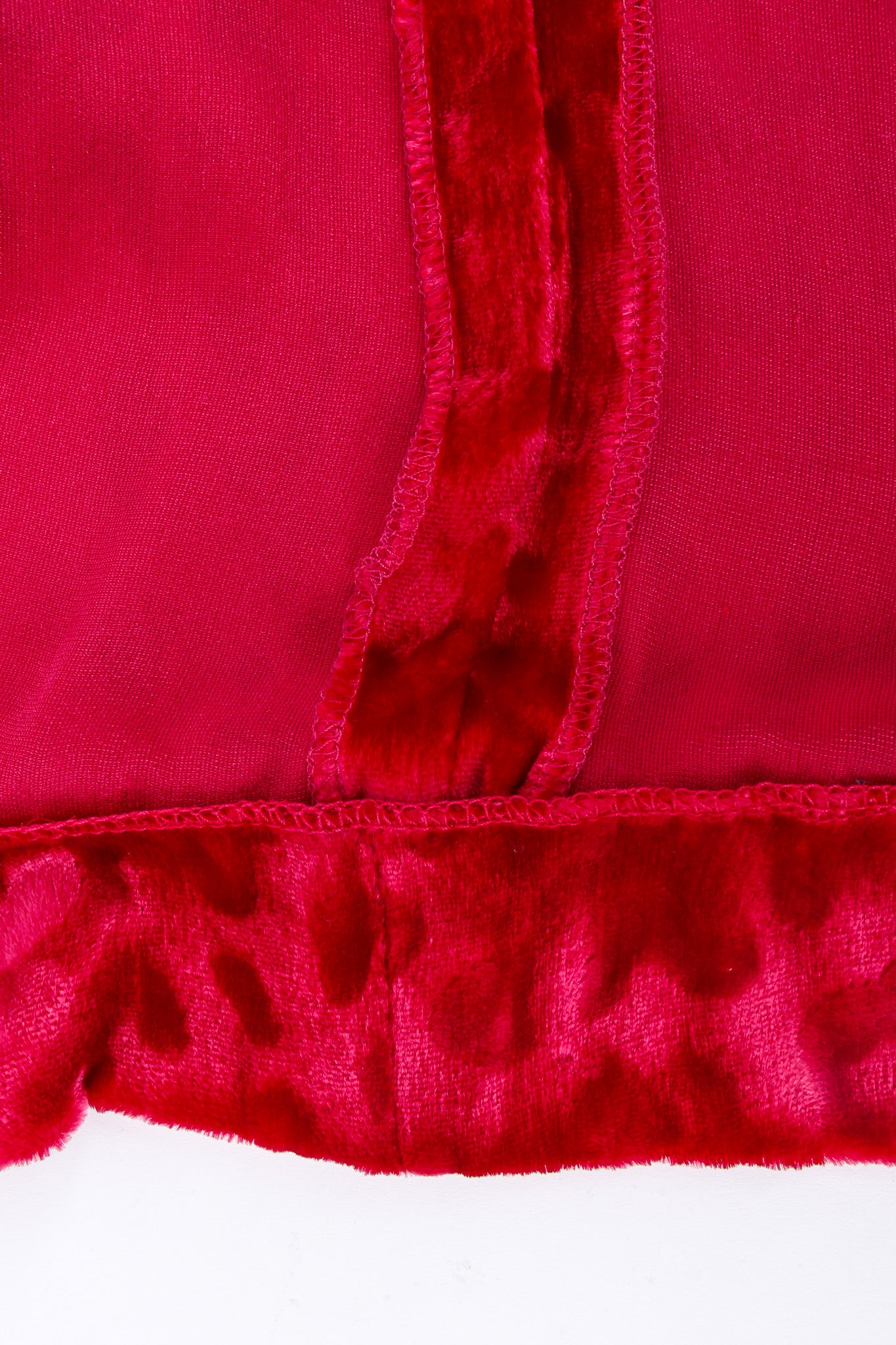 Velvet Leopard Wrap Gown - Image 10