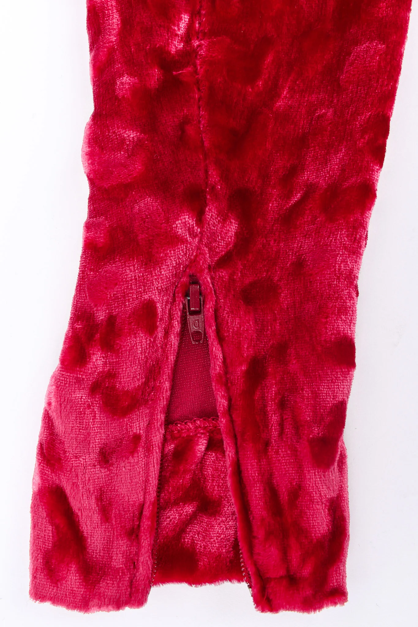 Velvet Leopard Wrap Gown - Image 6