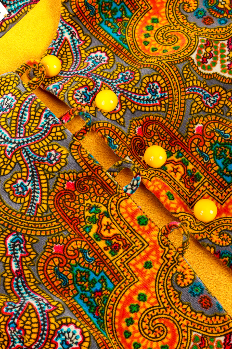Velvet Mandala Paisley Coat - Image 5