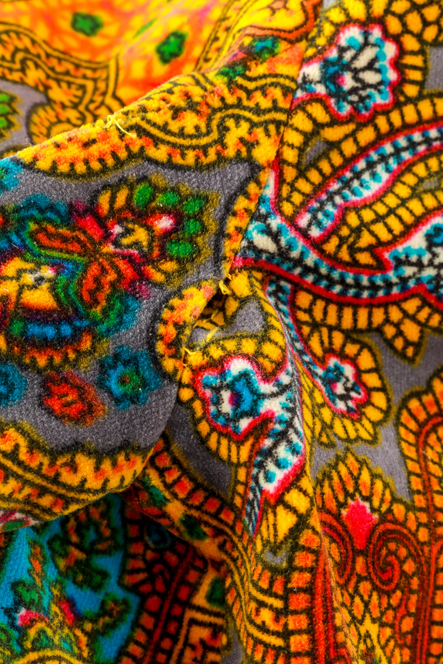 Velvet Mandala Paisley Coat - Image 8