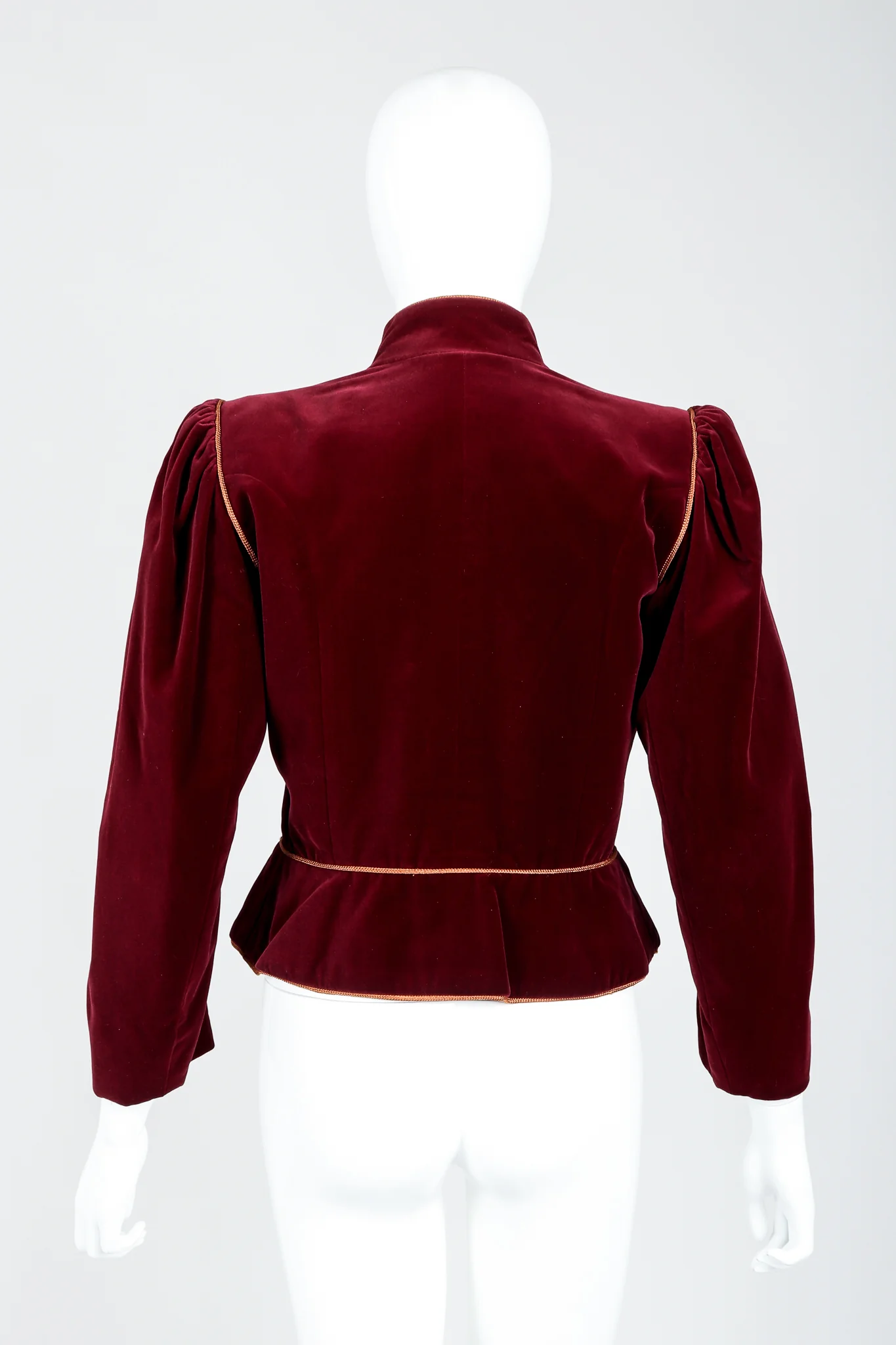 Velvet Military Jacket - Image 5