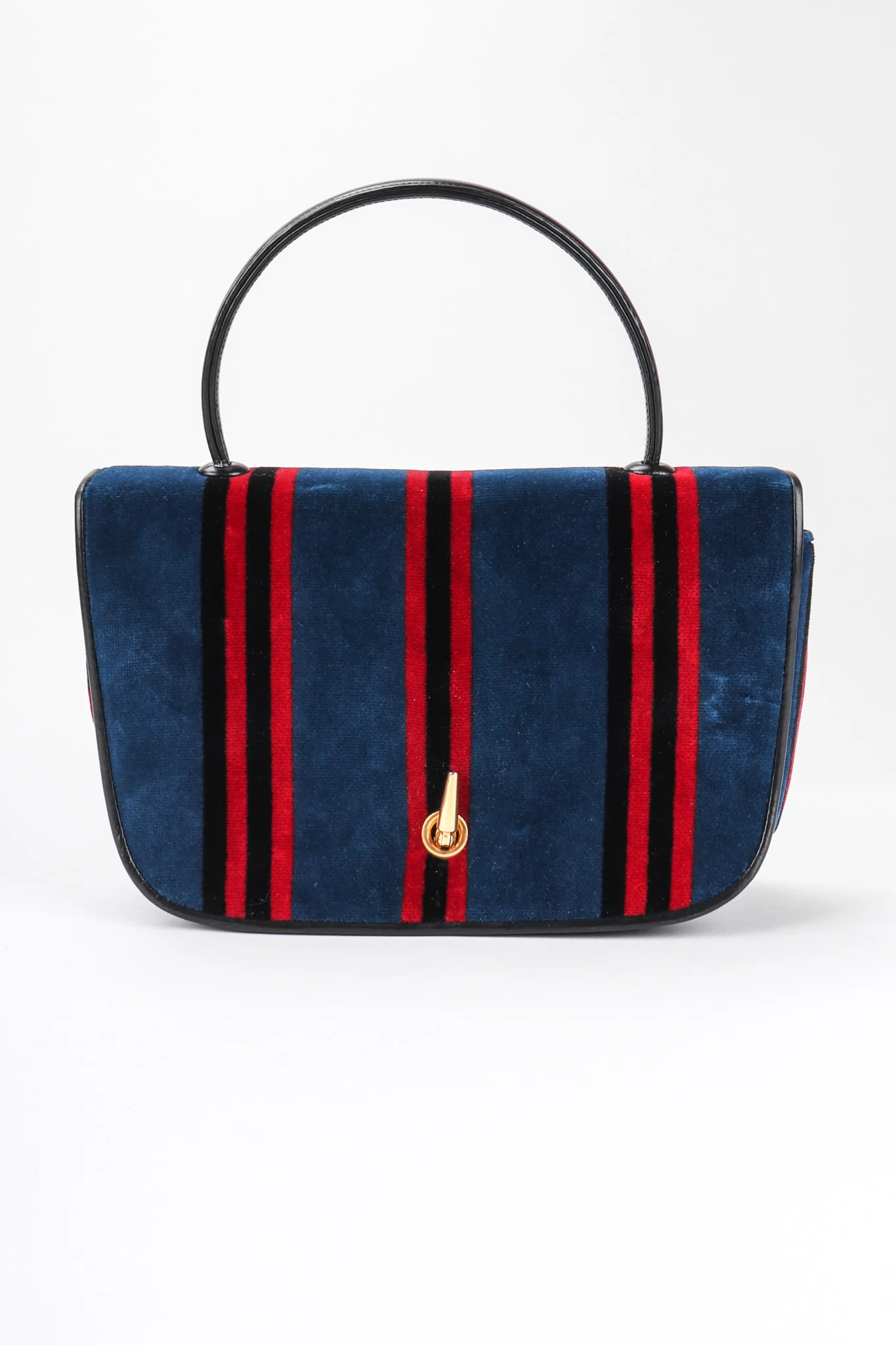 Velvet Mini Flap Bag - Image 2