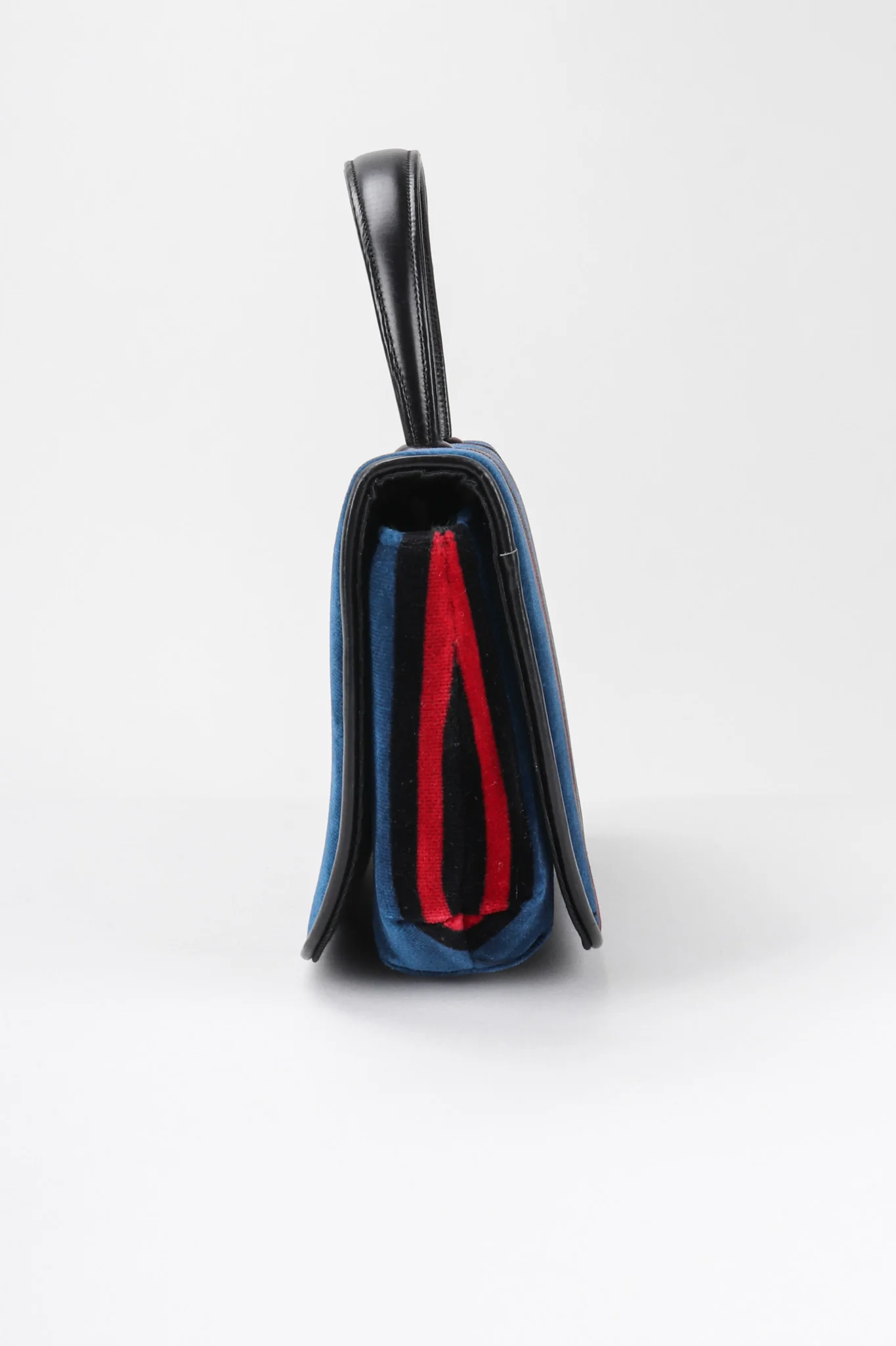 Velvet Mini Flap Bag - Image 4