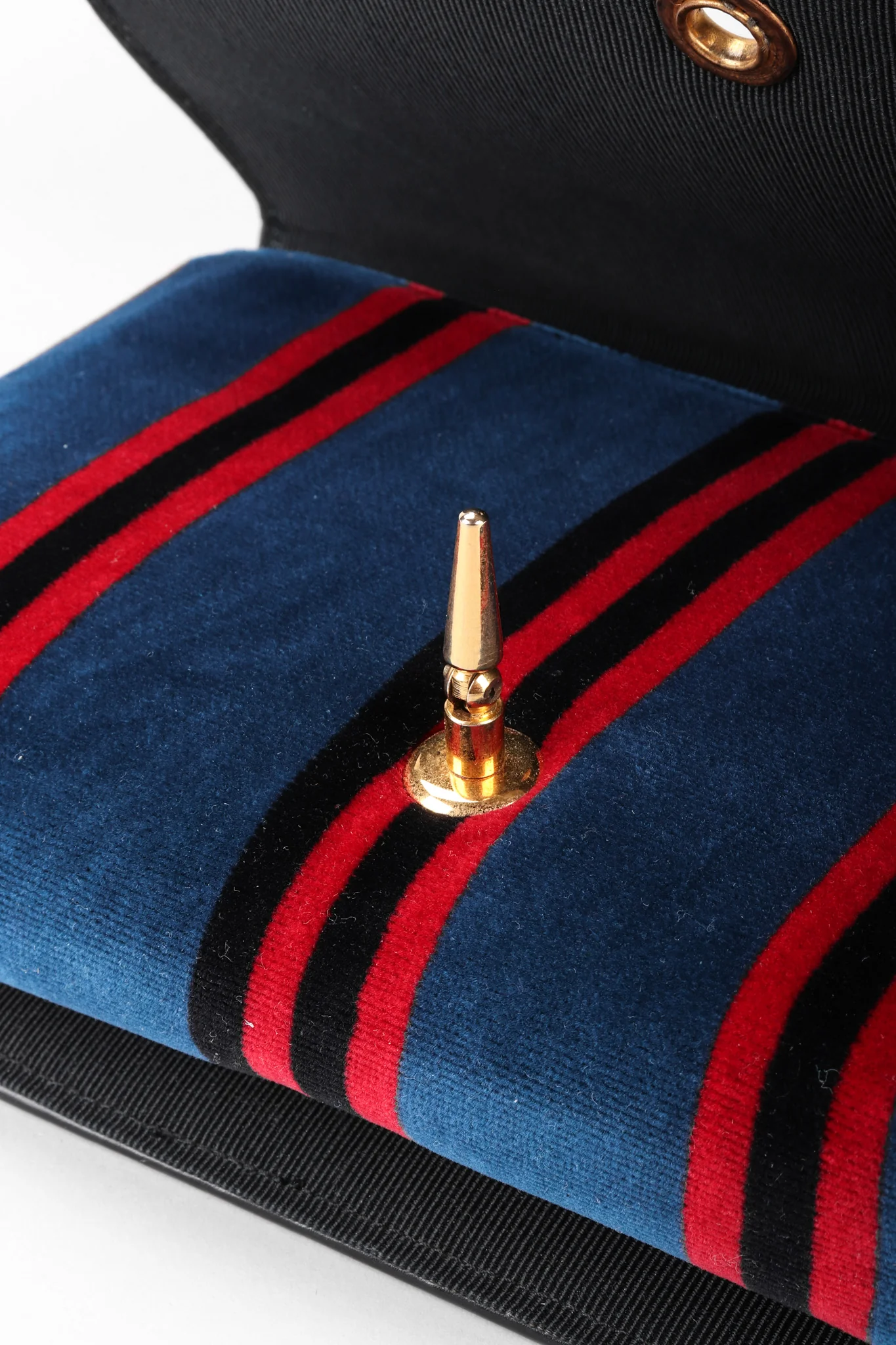 Velvet Mini Flap Bag - Image 9
